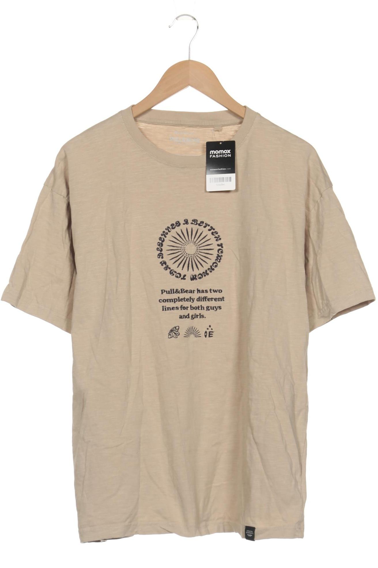 

Pull & Bear Herren T-Shirt, beige, Gr. 52