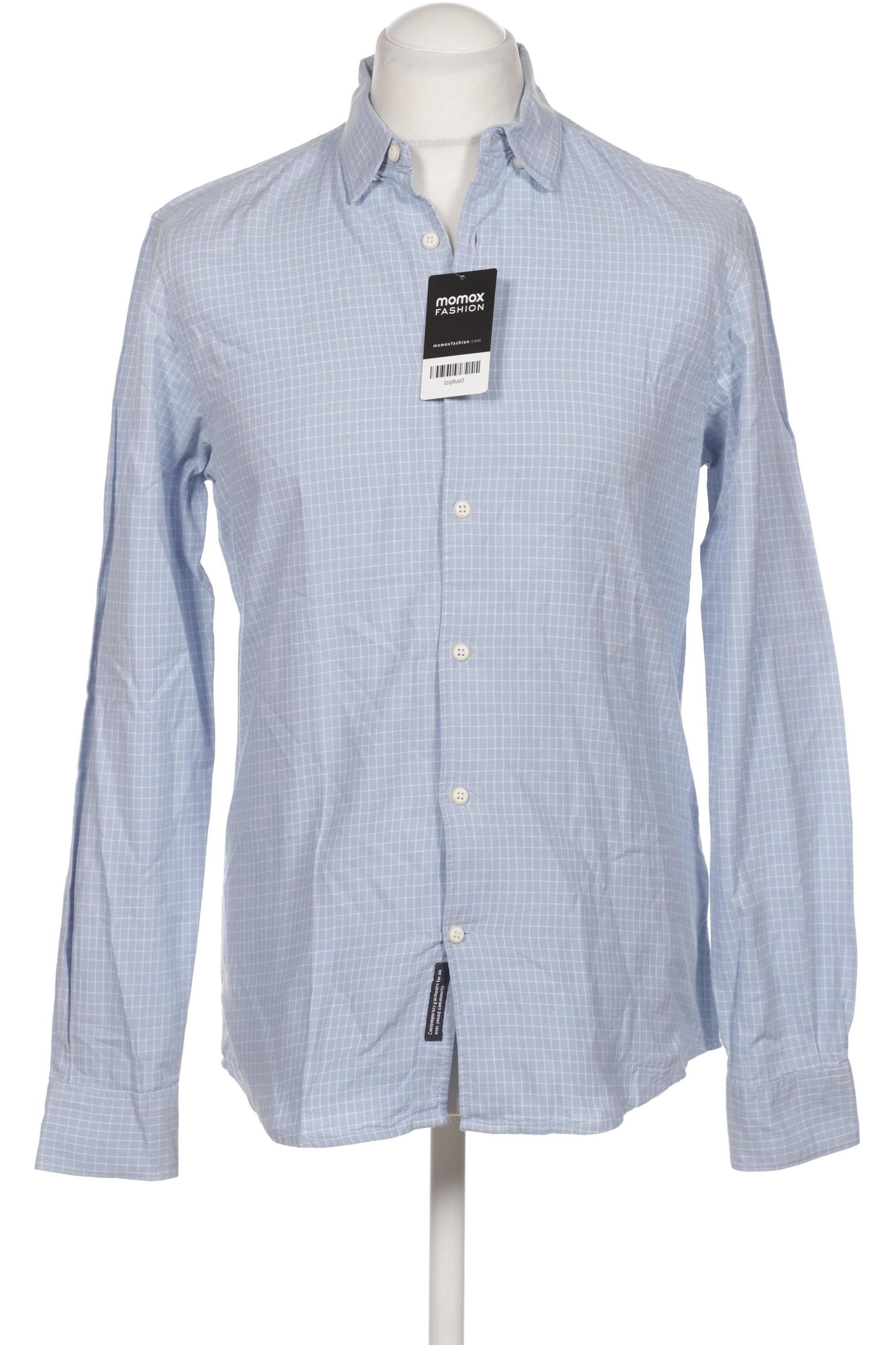 

Pull & Bear Herren Hemd, hellblau, Gr. 48