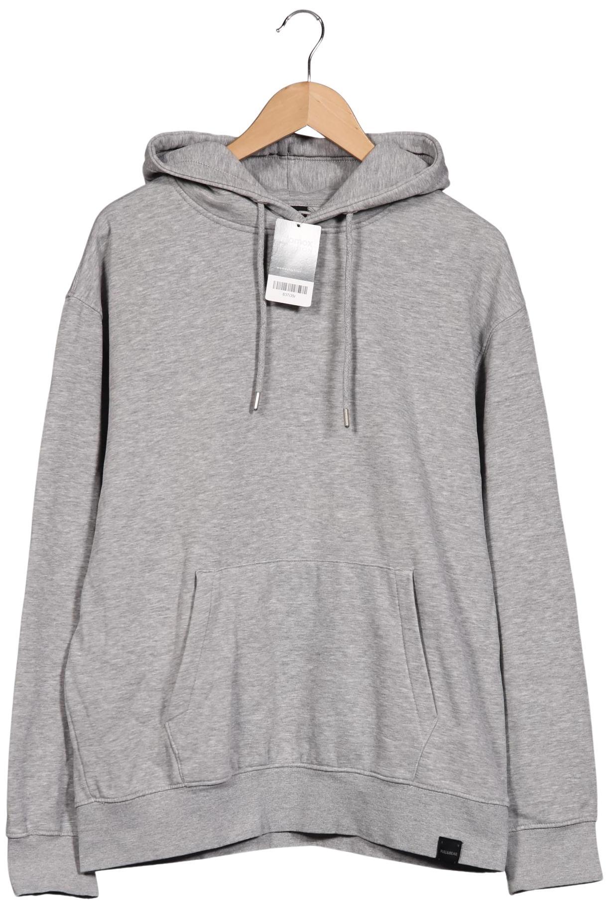 Thumbnail - Pull &amp; Bear Herren Kapuzenpullover, grau, Gr. 52
