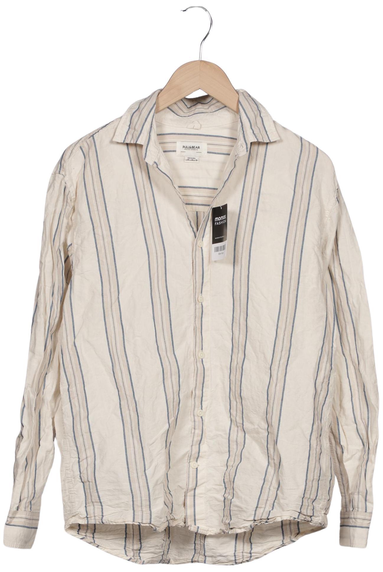 

Pull & Bear Herren Hemd, cremeweiß, Gr. 46