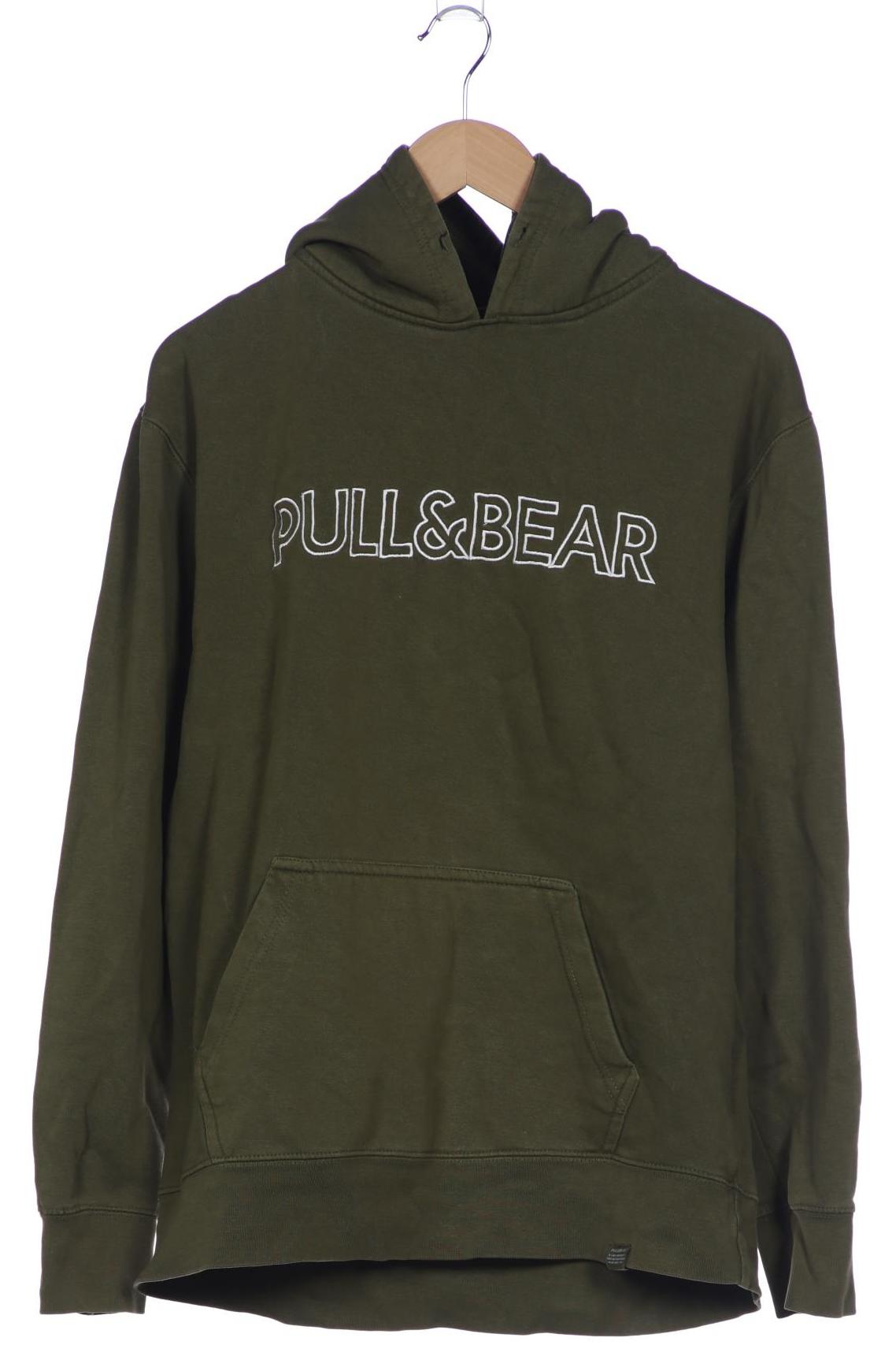 

Pull & Bear Herren Kapuzenpullover, grün, Gr. 52