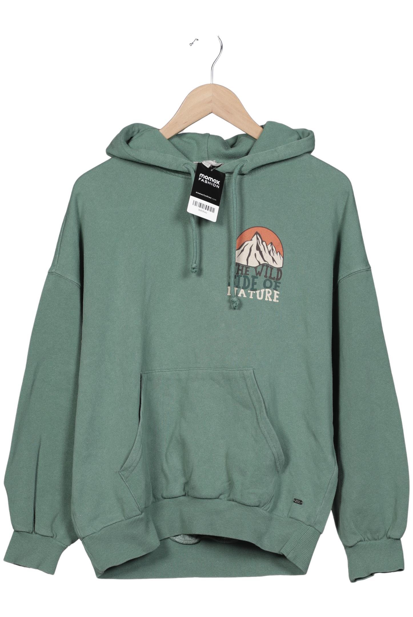 

Pull & Bear Herren Kapuzenpullover, grün, Gr. 44