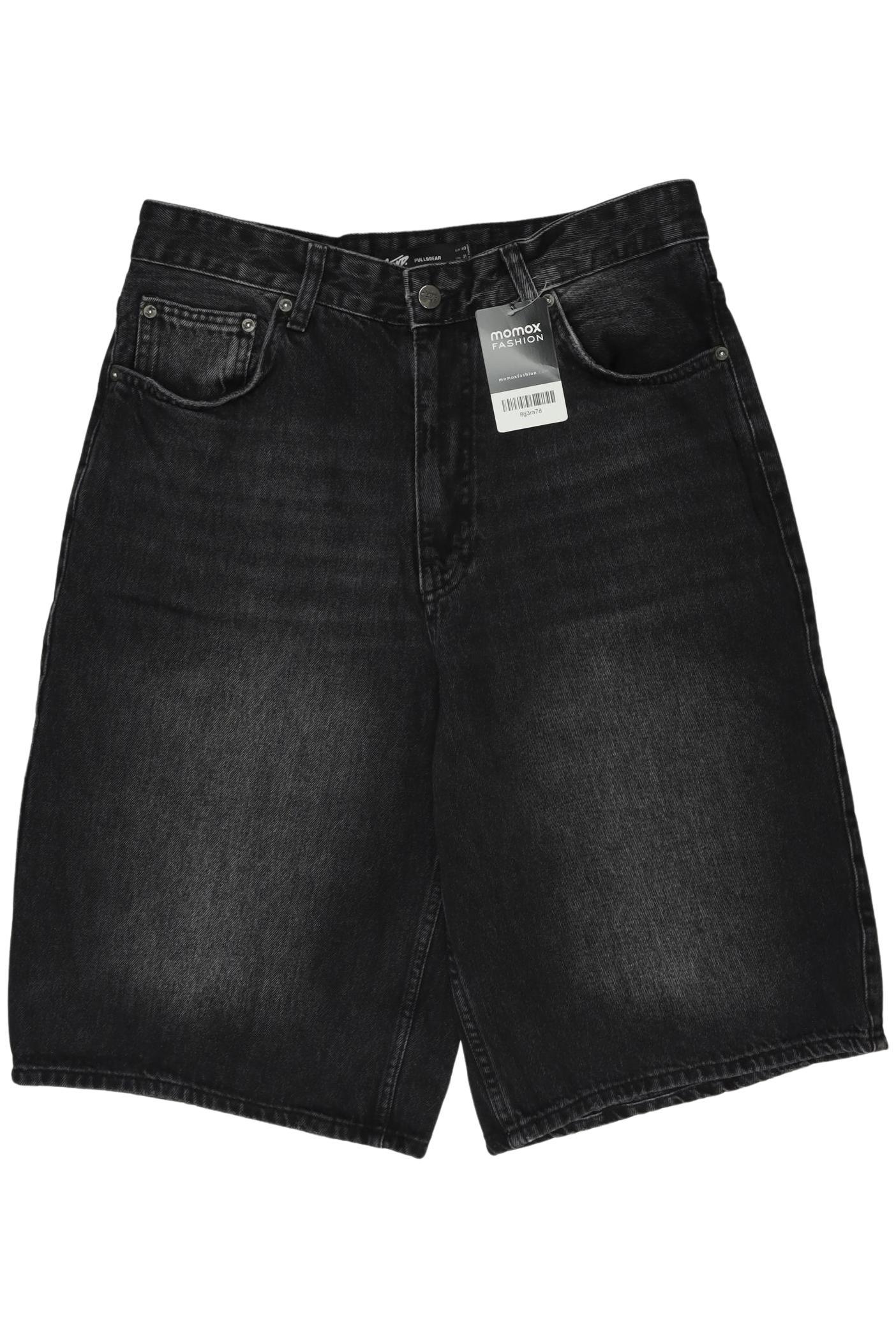 

Pull & Bear Herren Shorts, schwarz, Gr. 31