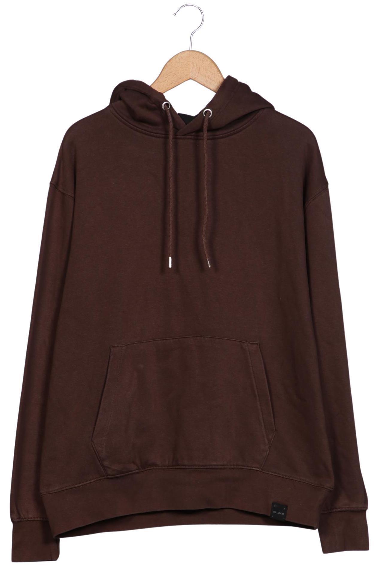 

Pull & Bear Herren Kapuzenpullover, braun, Gr. 48