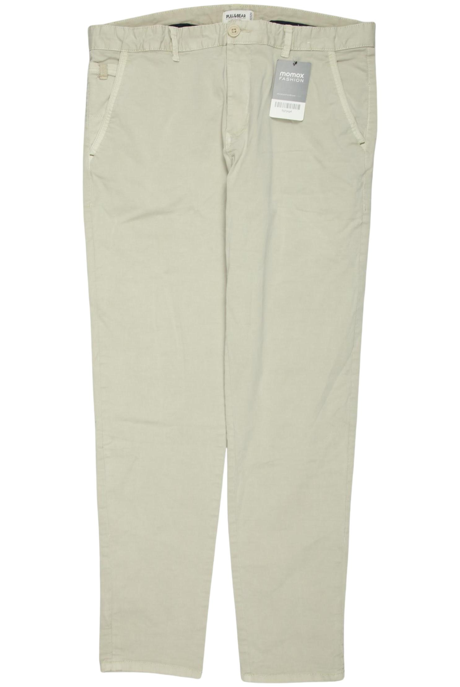 

Pull & Bear Herren Stoffhose, beige, Gr. 32