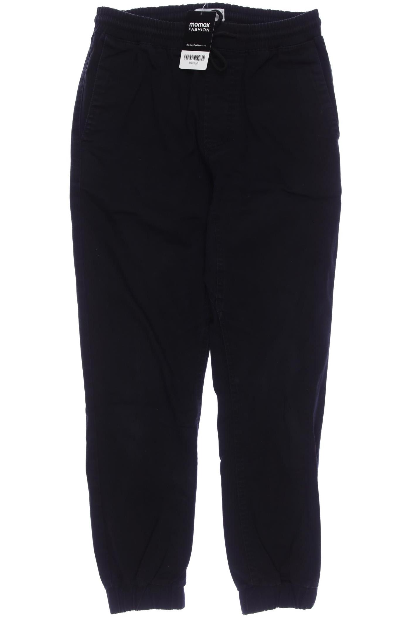 

Pull & Bear Herren Stoffhose, schwarz, Gr. 0