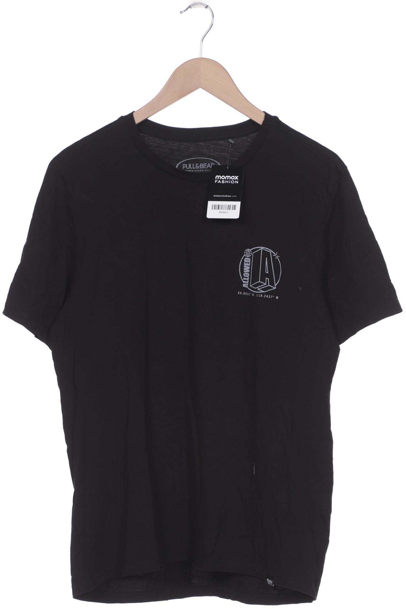 

Pull & Bear Herren T-Shirt, schwarz, Gr. 54