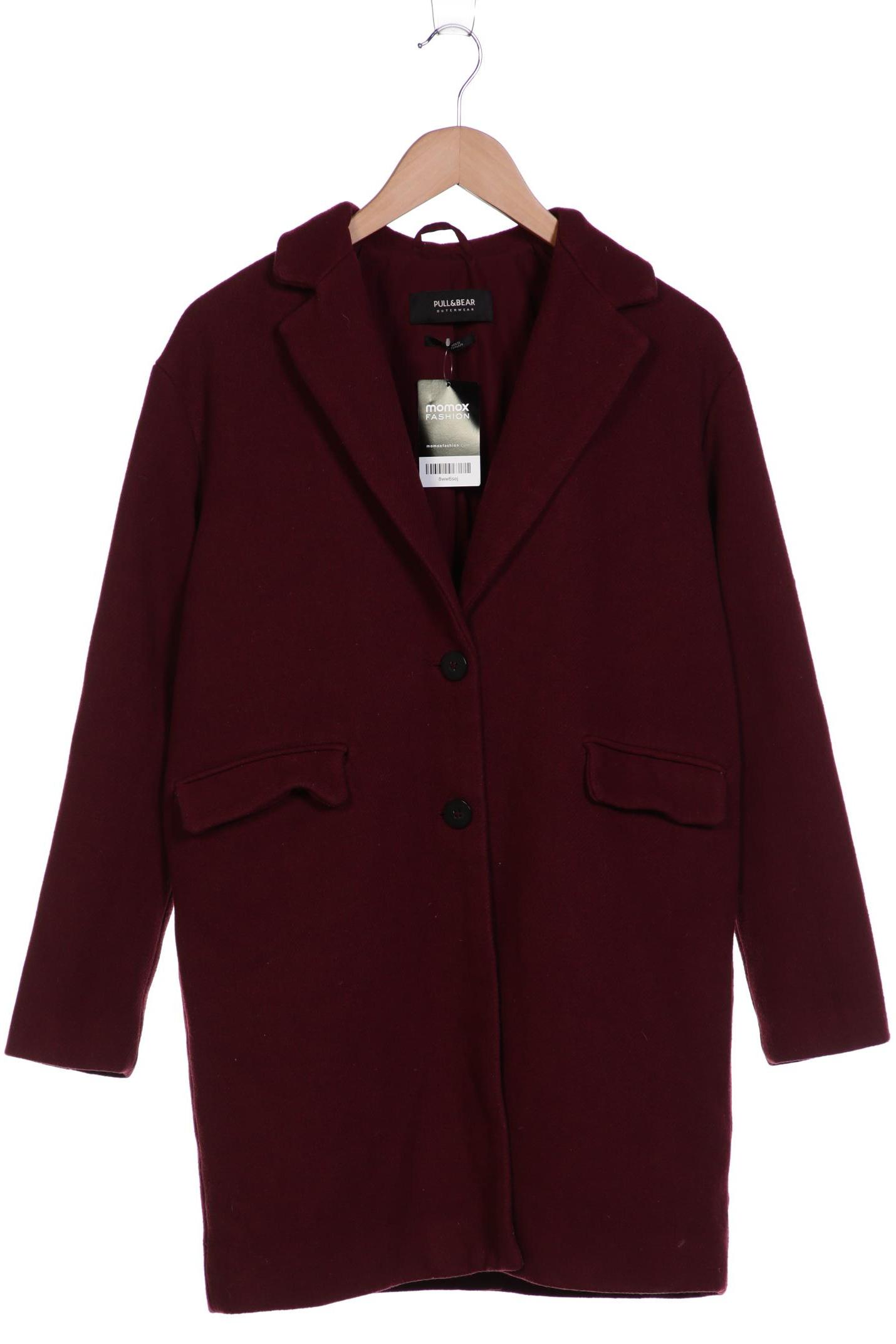 

Pull & Bear Herren Mantel, bordeaux