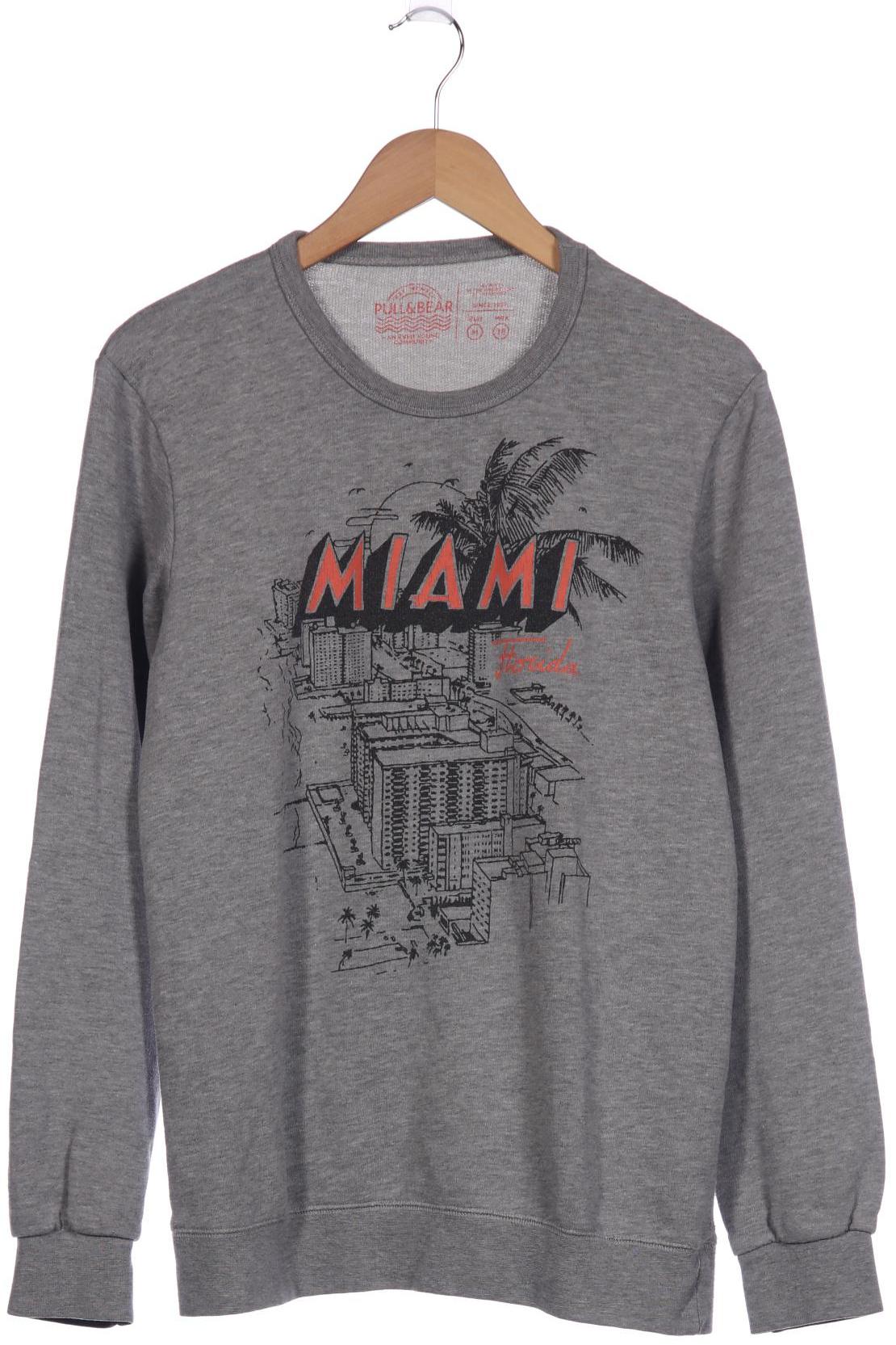 

Pull & Bear Herren Sweatshirt, grau