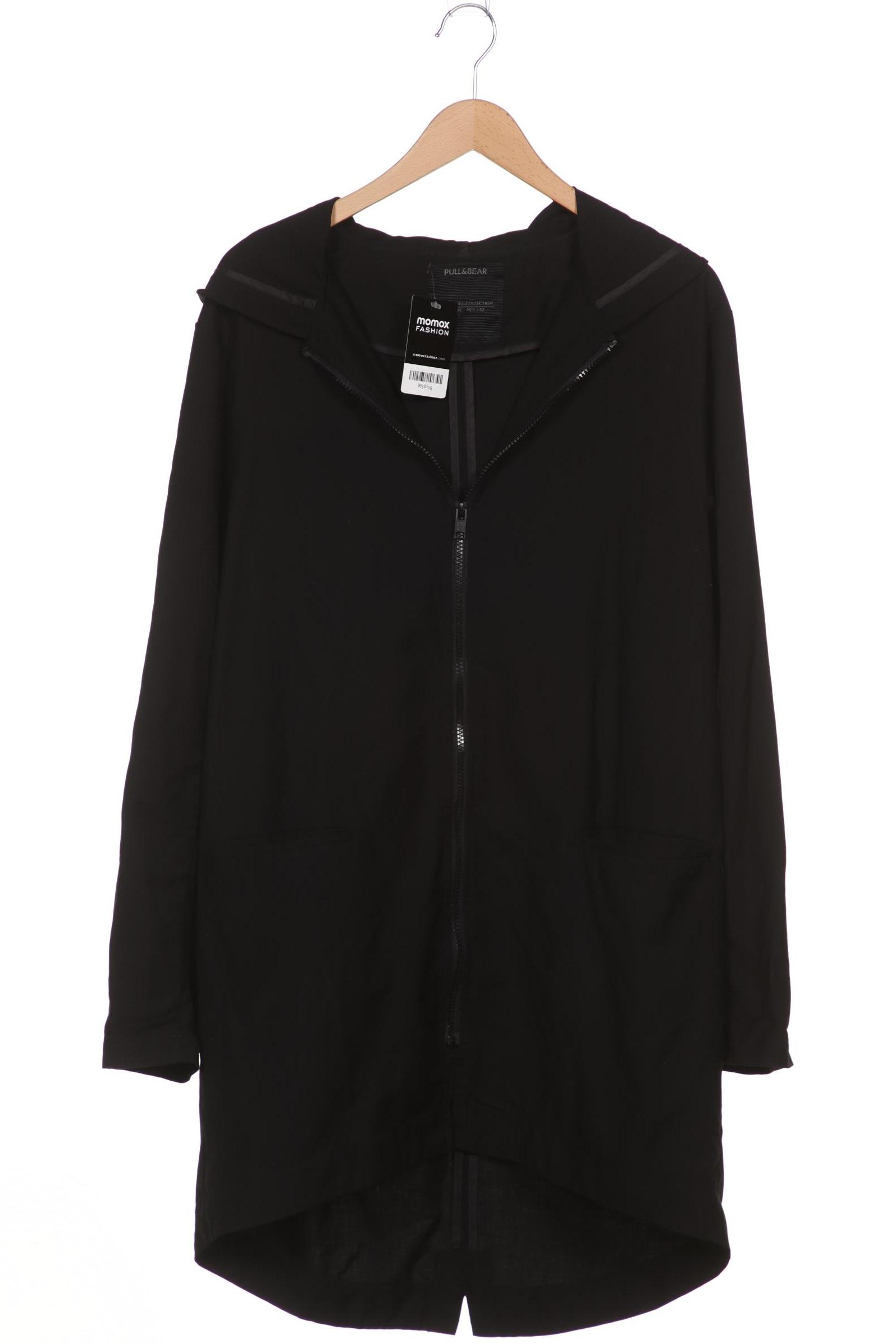 

Pull & Bear Herren Mantel, schwarz, Gr. 54