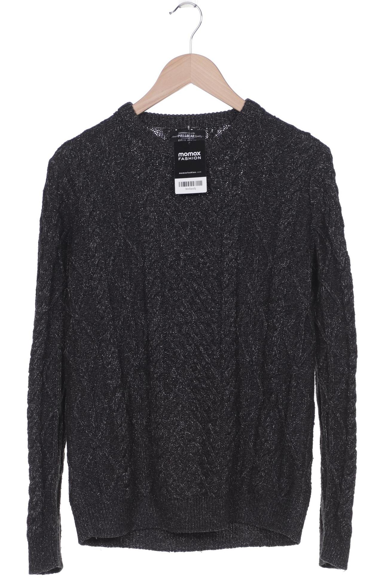 

Pull & Bear Herren Pullover, schwarz