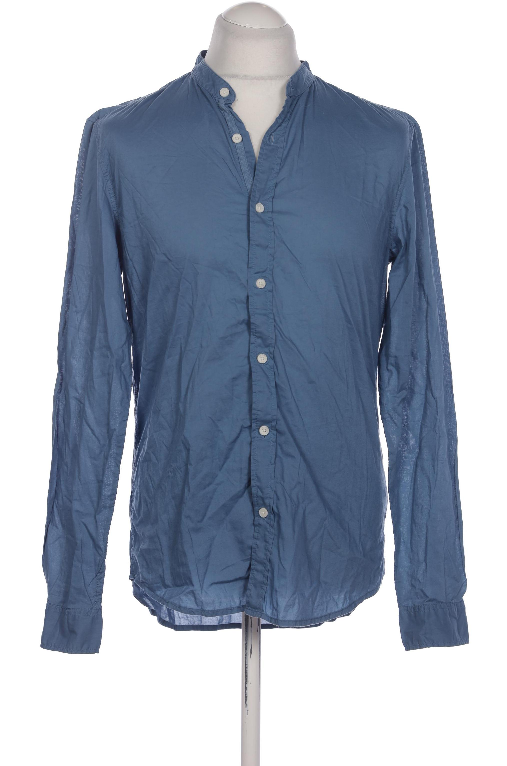 

Pull & Bear Herren Hemd, blau, Gr. 48