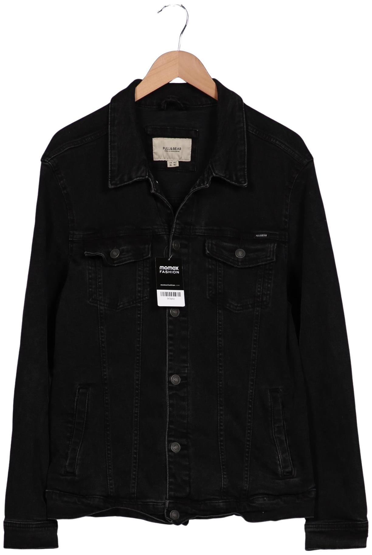

Pull & Bear Herren Jacke, schwarz, Gr. 54