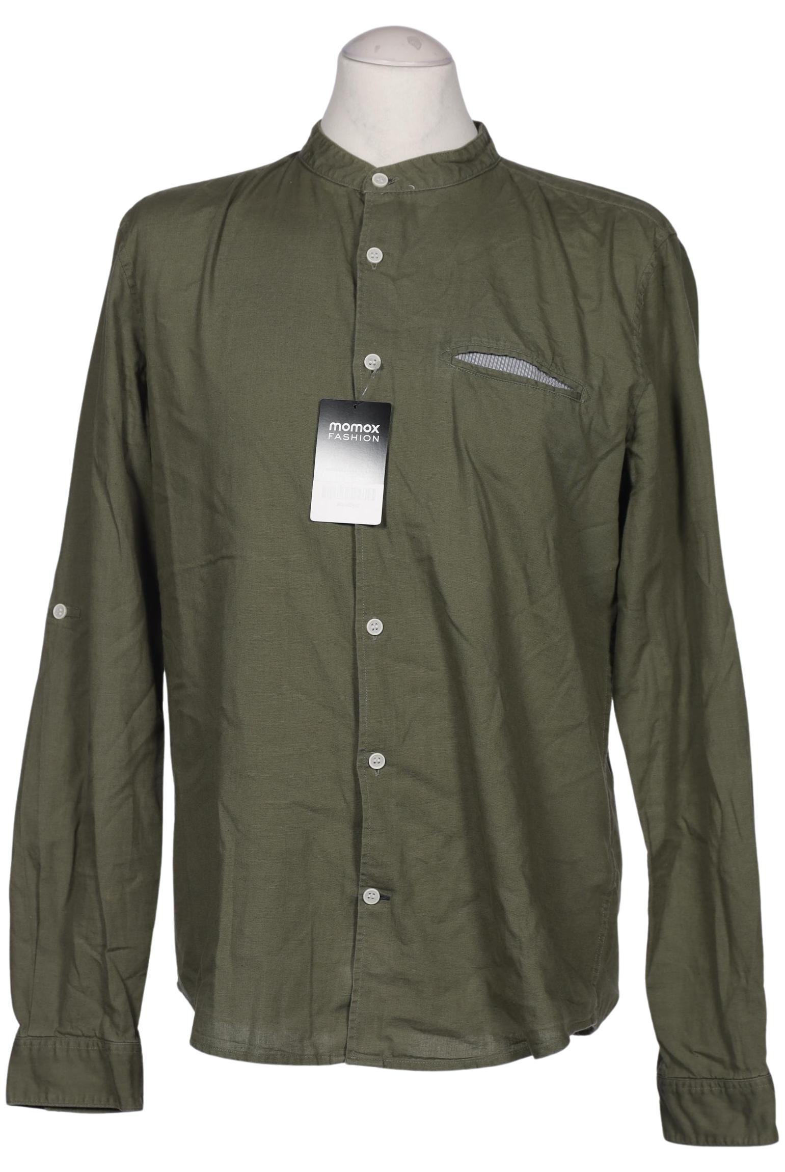 

Pull & Bear Herren Hemd, grün, Gr. 52