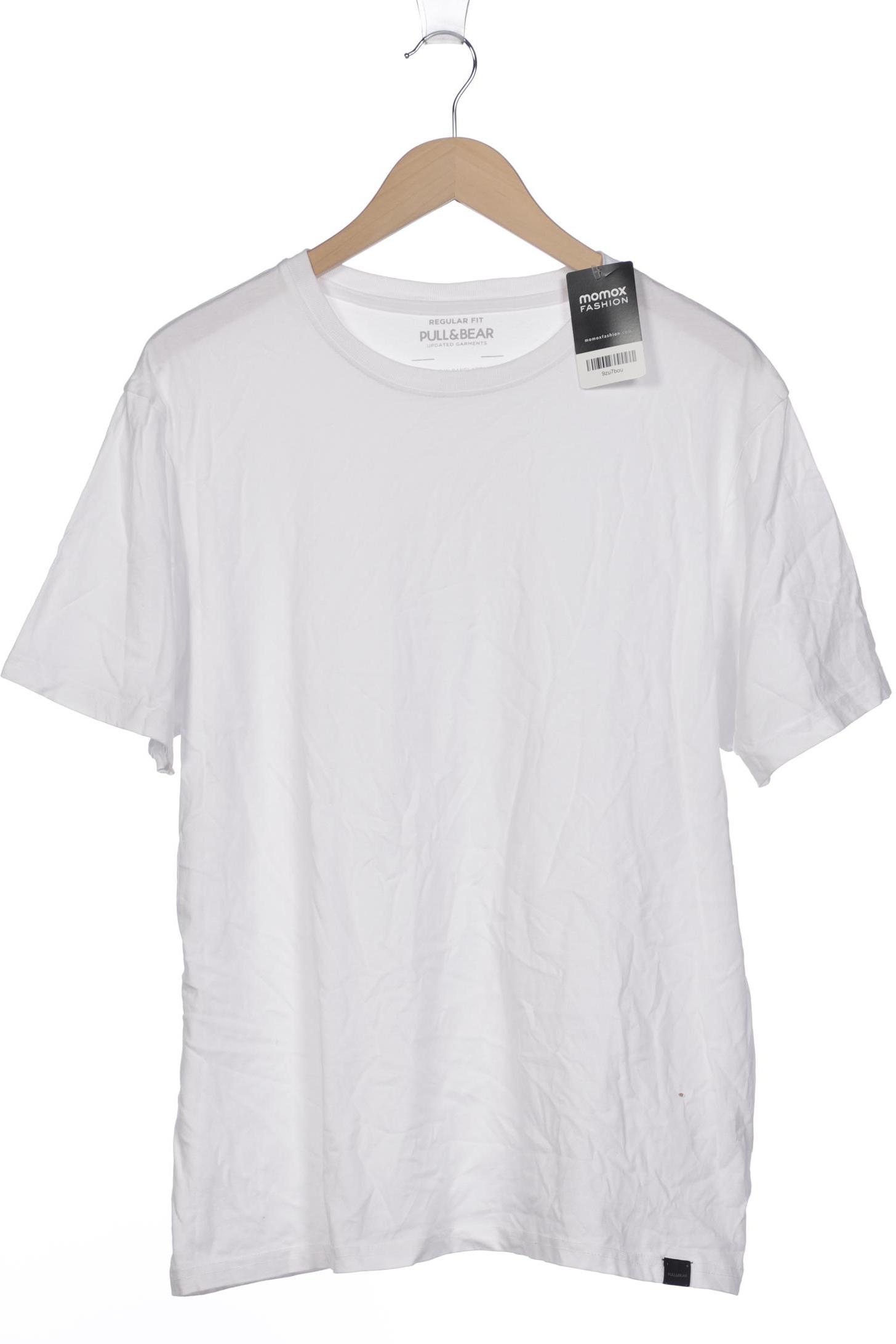 

Pull & Bear Herren T-Shirt, weiß, Gr. 54