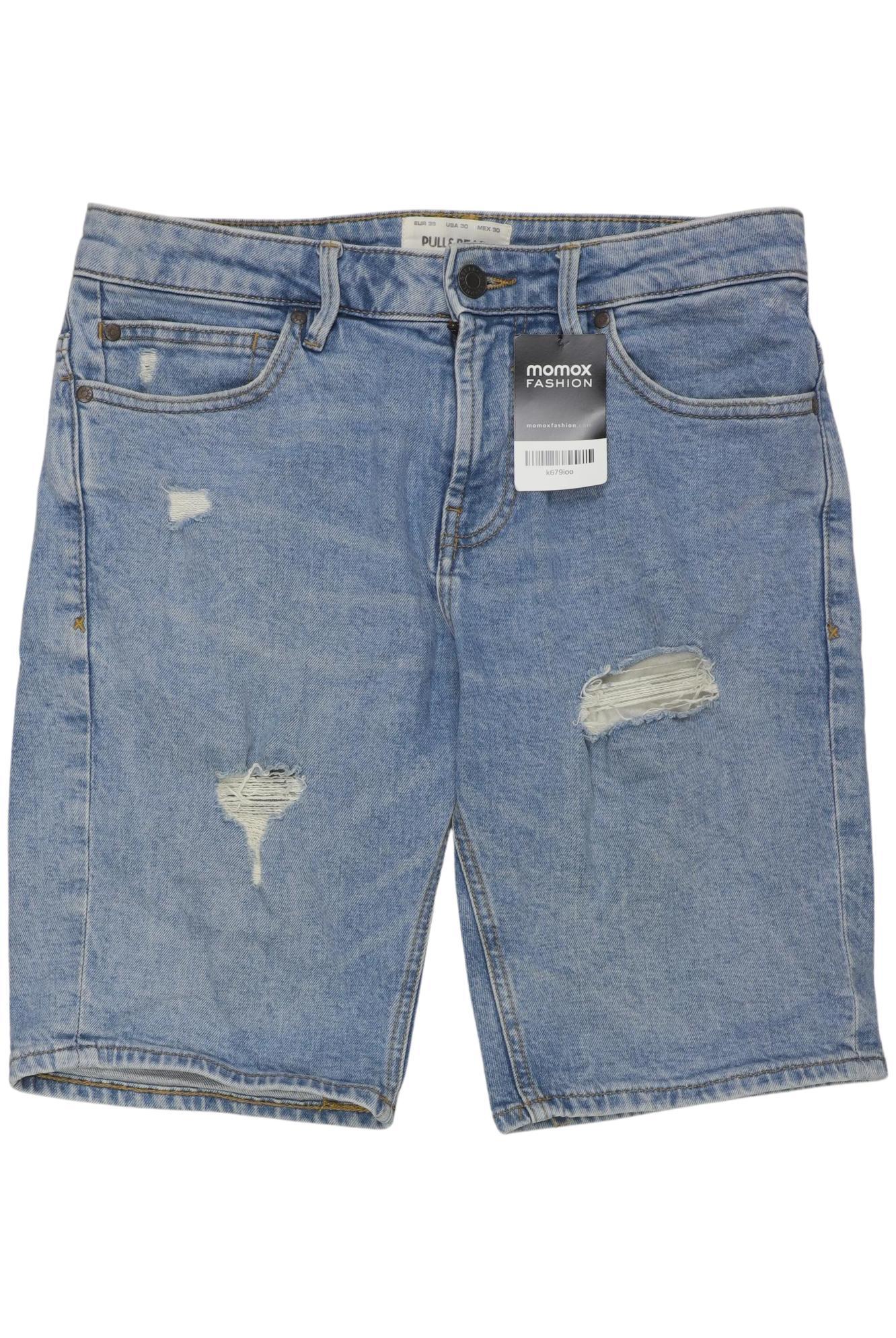 

Pull & Bear Herren Shorts, hellblau, Gr. 30