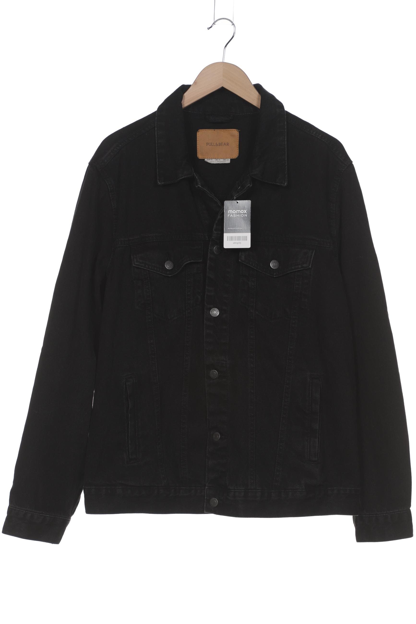 

Pull & Bear Herren Jacke, schwarz, Gr. 54