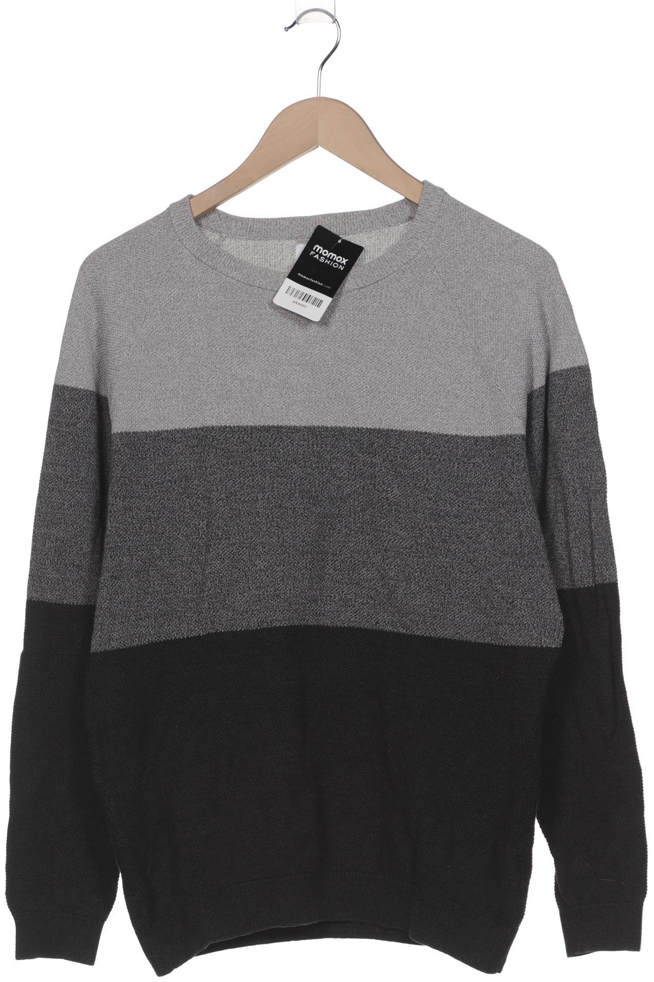 

Pull & Bear Herren Pullover, grau, Gr. 48