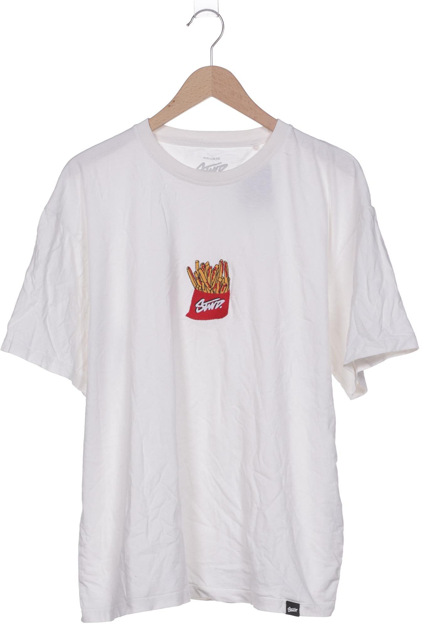 

Pull & Bear Herren T-Shirt, weiß, Gr. 54