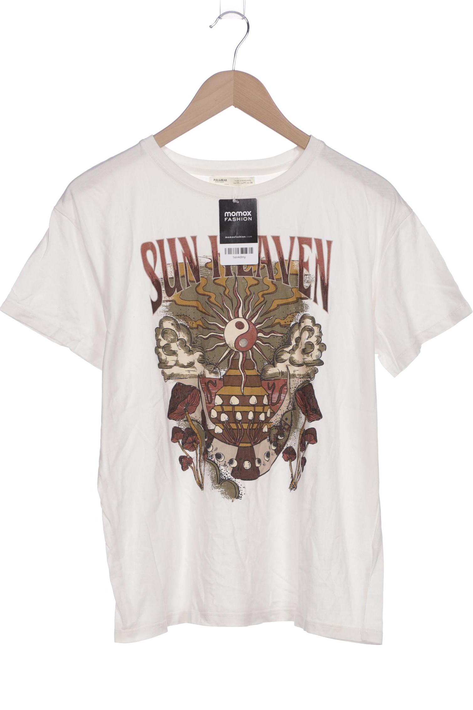 

Pull & Bear Herren T-Shirt, weiß, Gr. 48