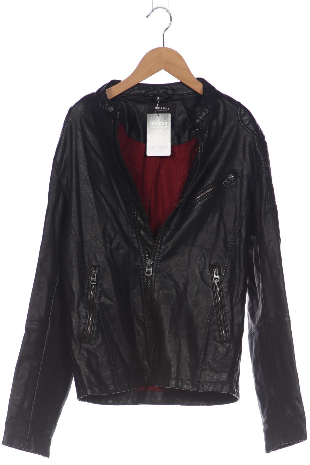 

Pull & Bear Herren Jacke, schwarz, Gr. 46