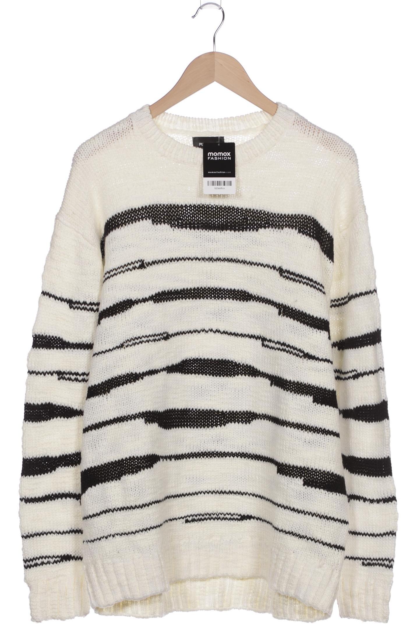 

Pull & Bear Herren Pullover, weiß, Gr. 52