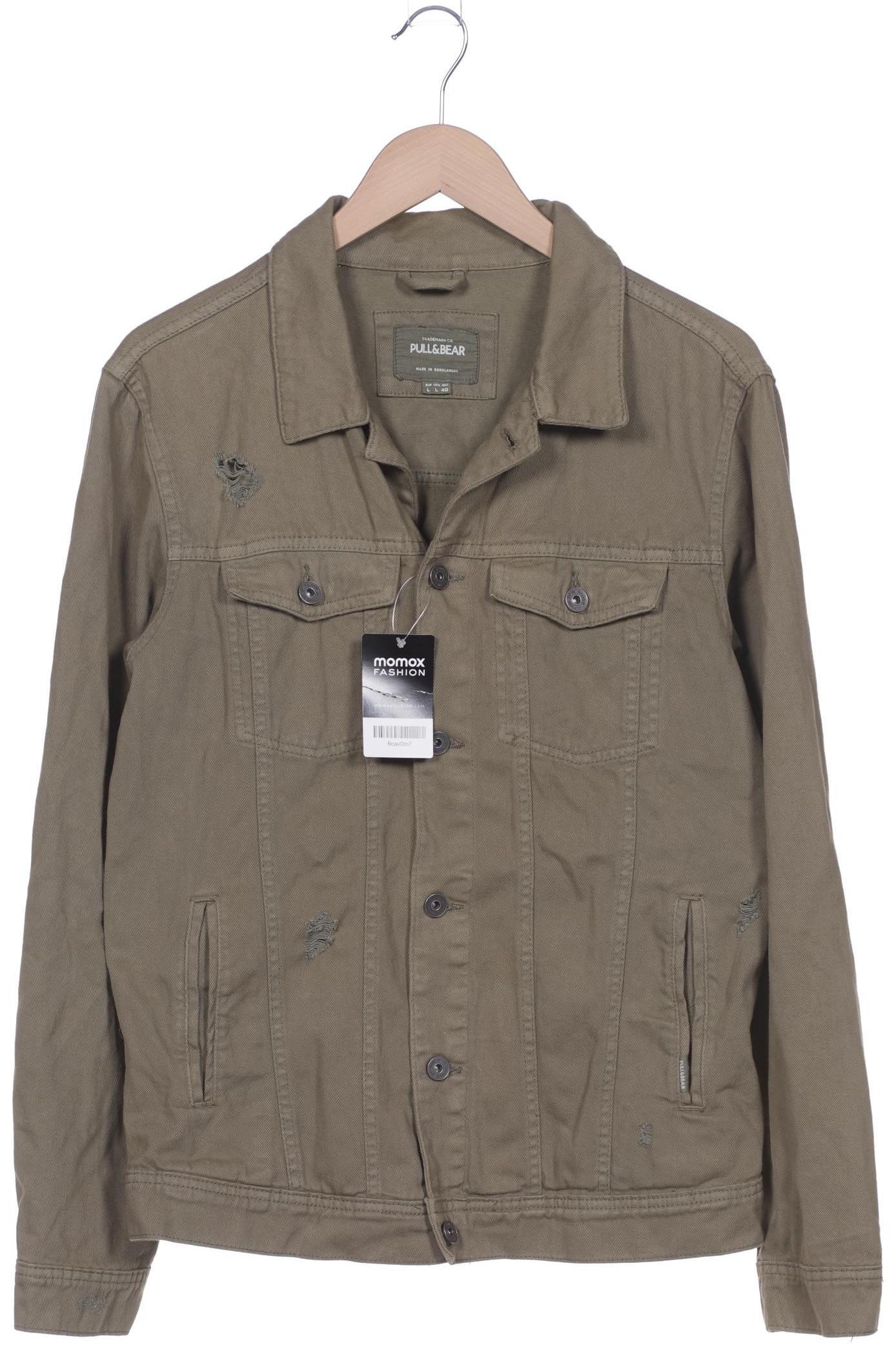 

Pull & Bear Herren Jacke, grün, Gr. 52
