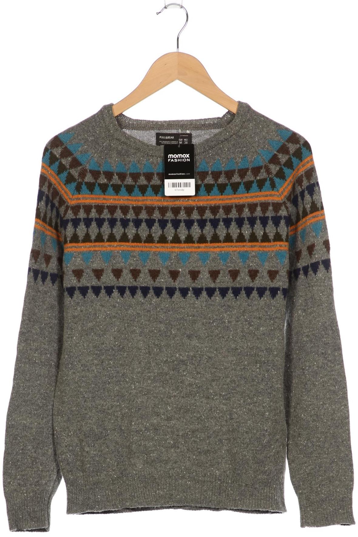 

Pull & Bear Herren Pullover, grau, Gr. 48