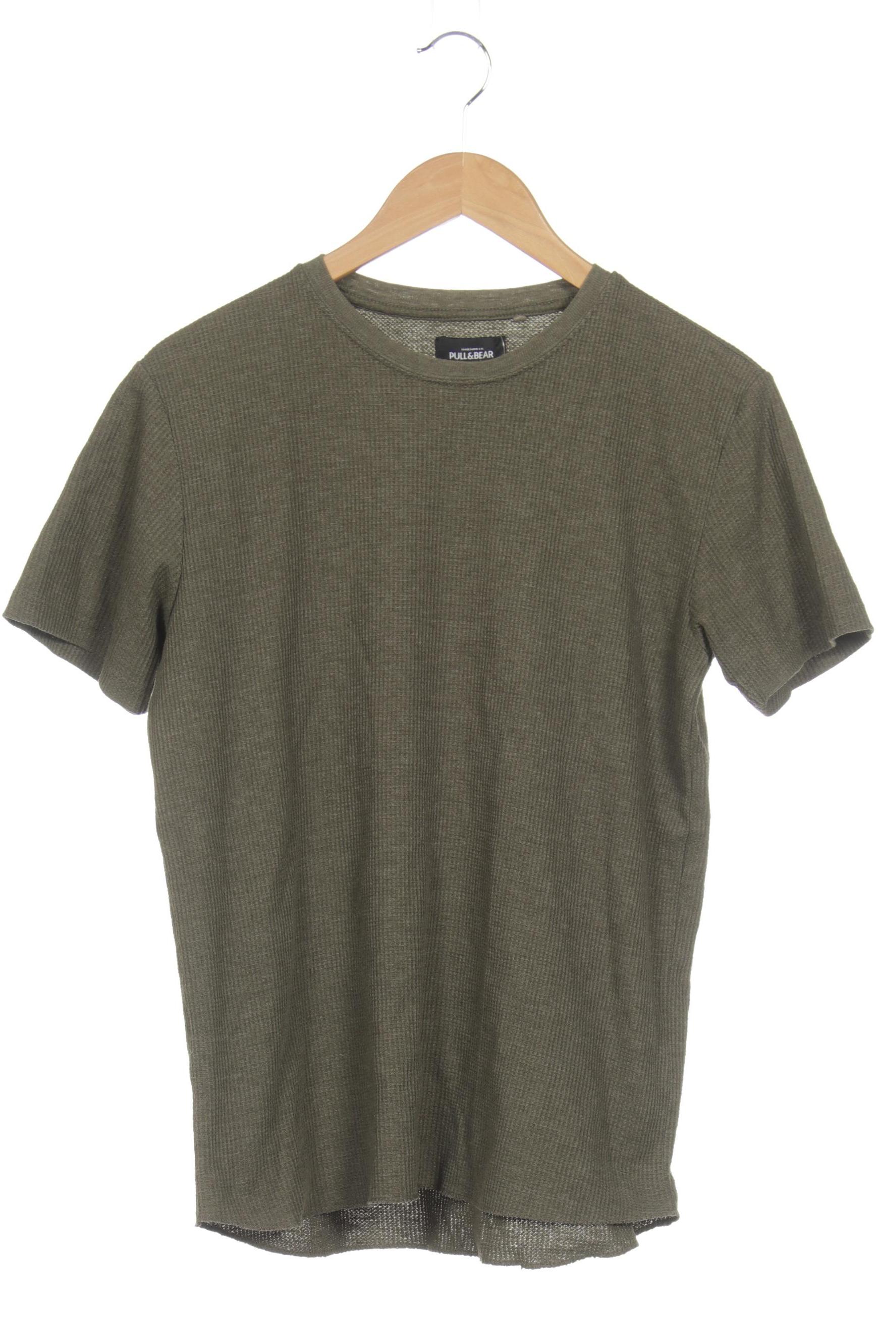 

Pull & Bear Herren T-Shirt, grün, Gr. 48