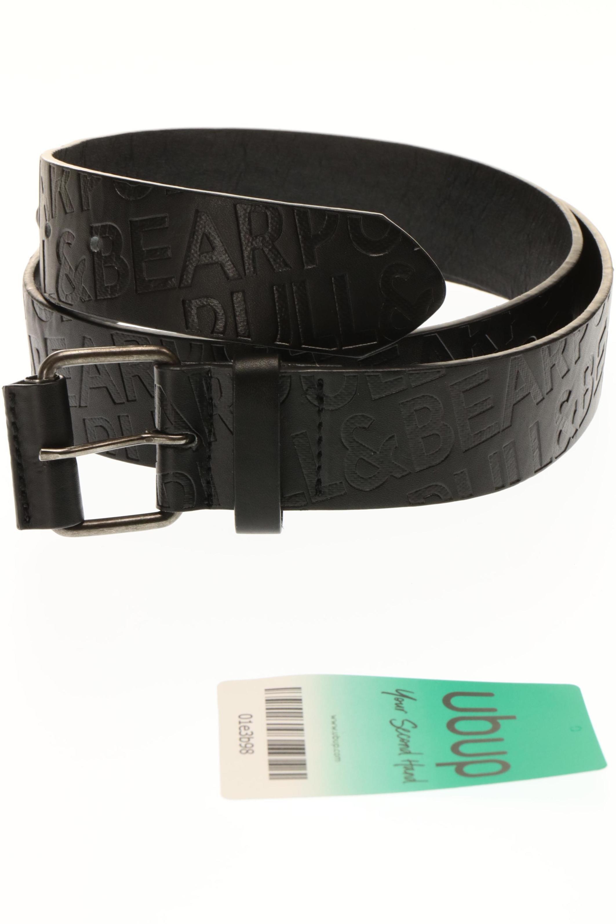 Thumbnail - Pull &amp; Bear Herren Gürtel, schwarz, Gr. 90