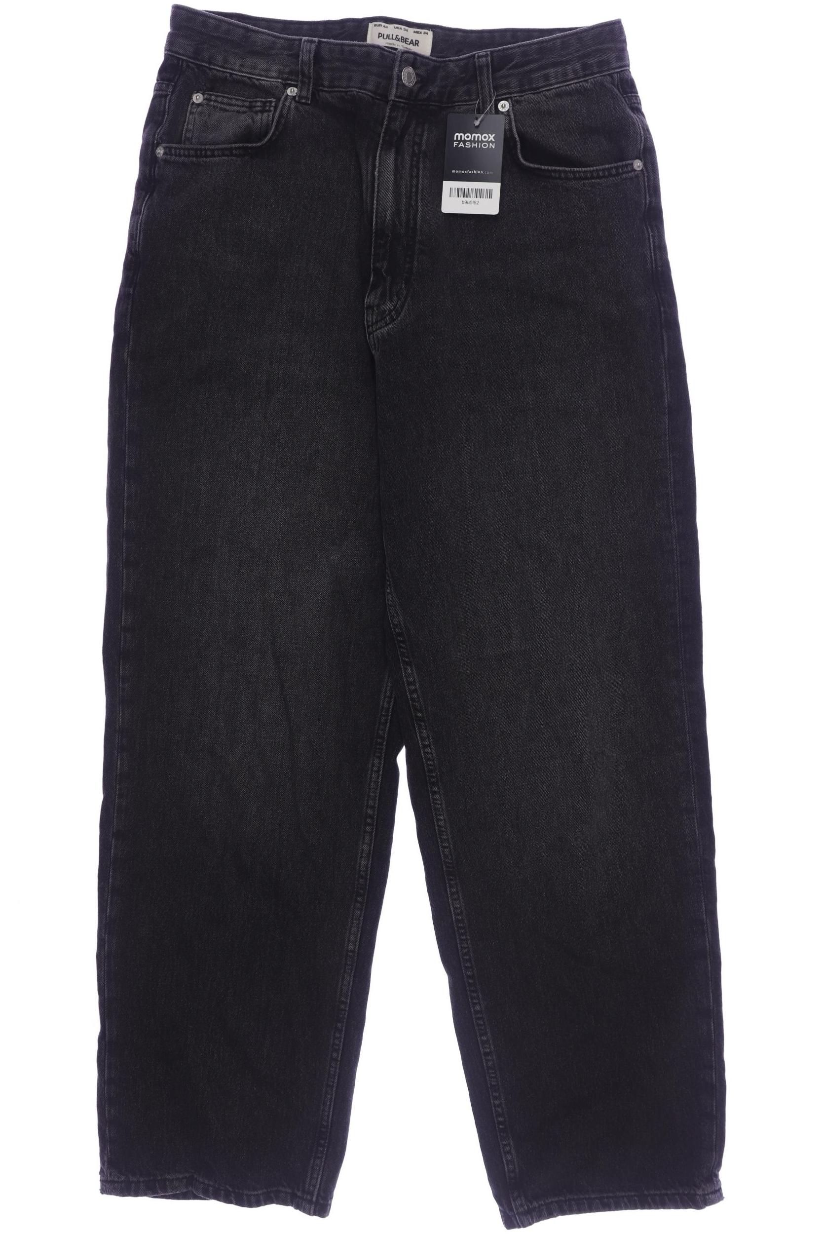 

Pull & Bear Herren Jeans, schwarz, Gr. 34