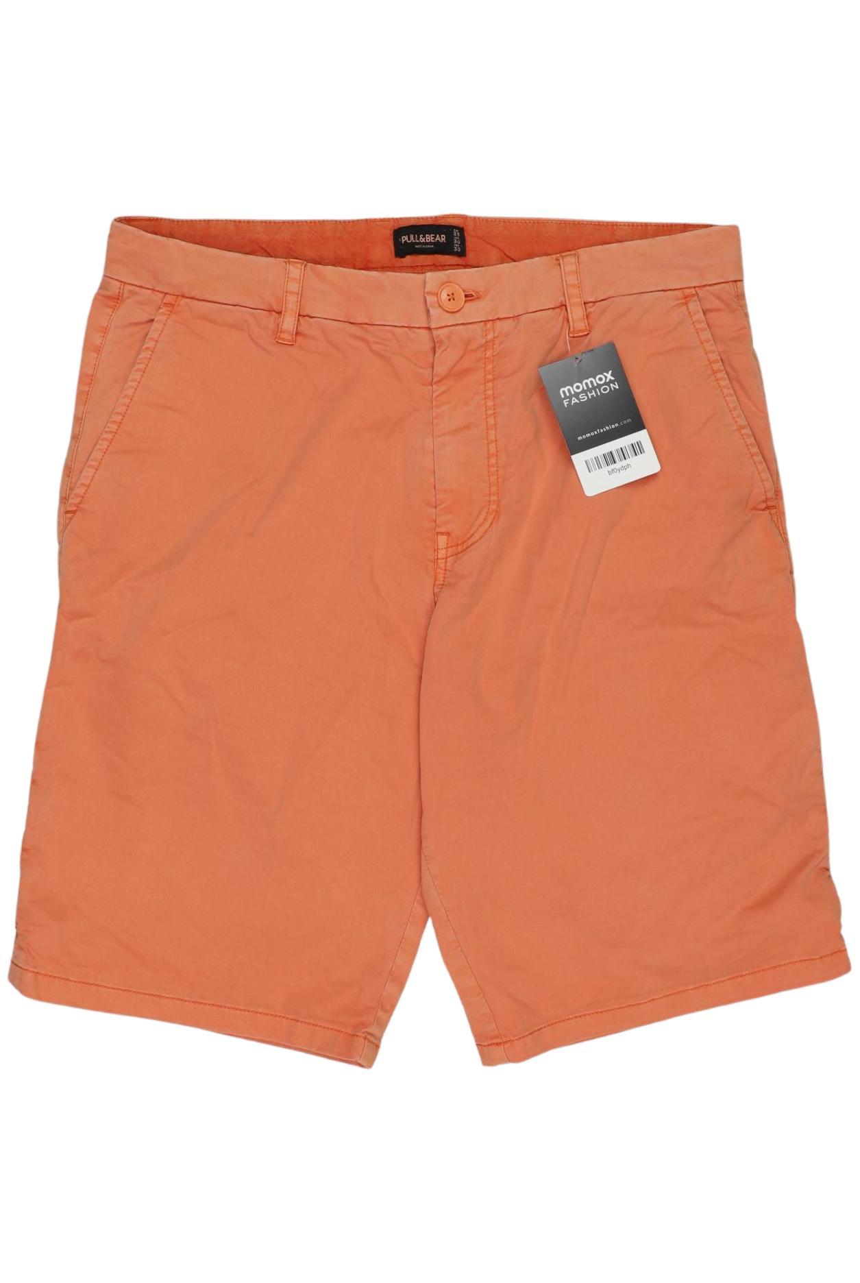

Pull & Bear Herren Shorts, orange, Gr. 30