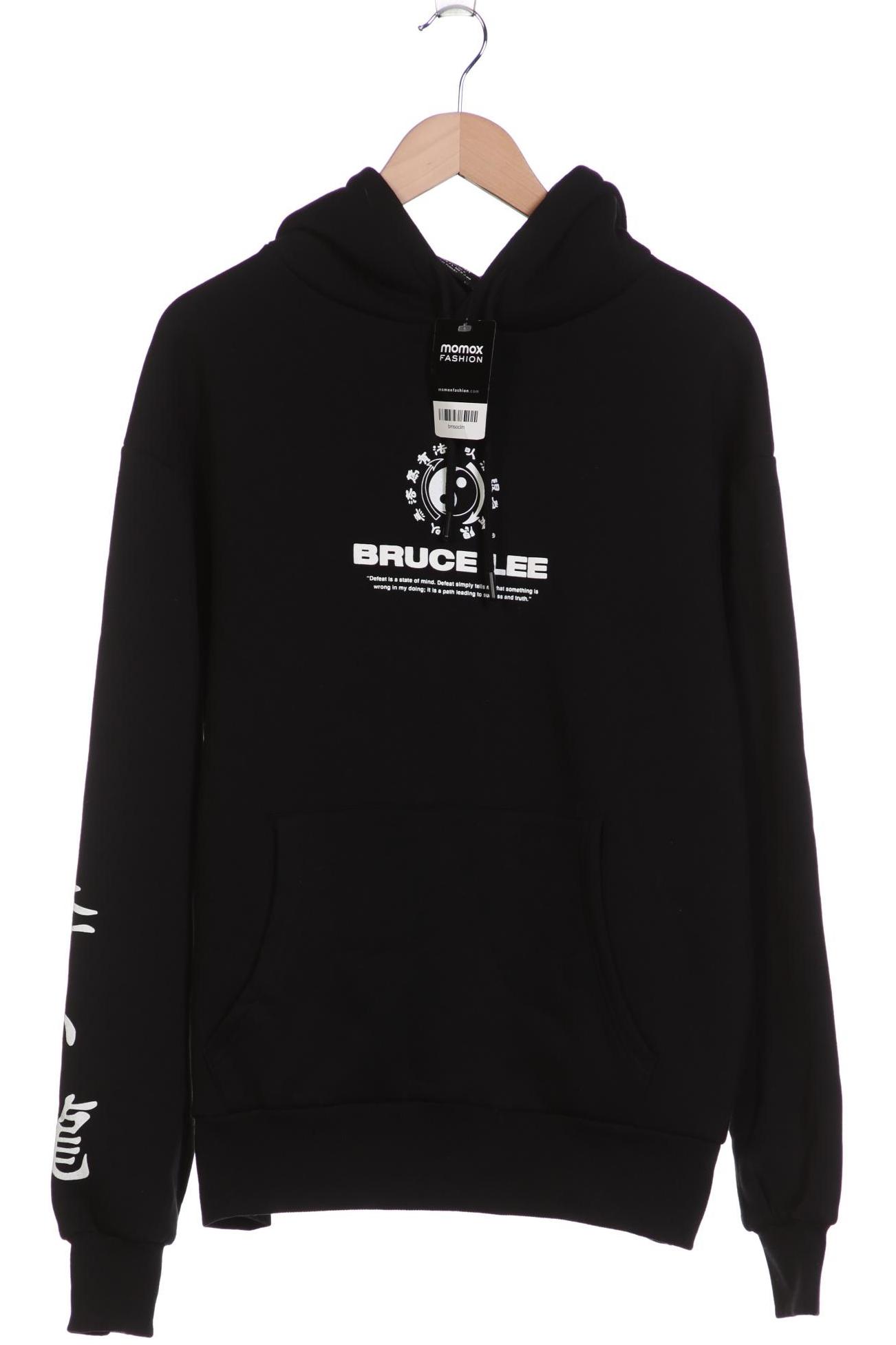 

Pull & Bear Herren Kapuzenpullover, schwarz, Gr. 52