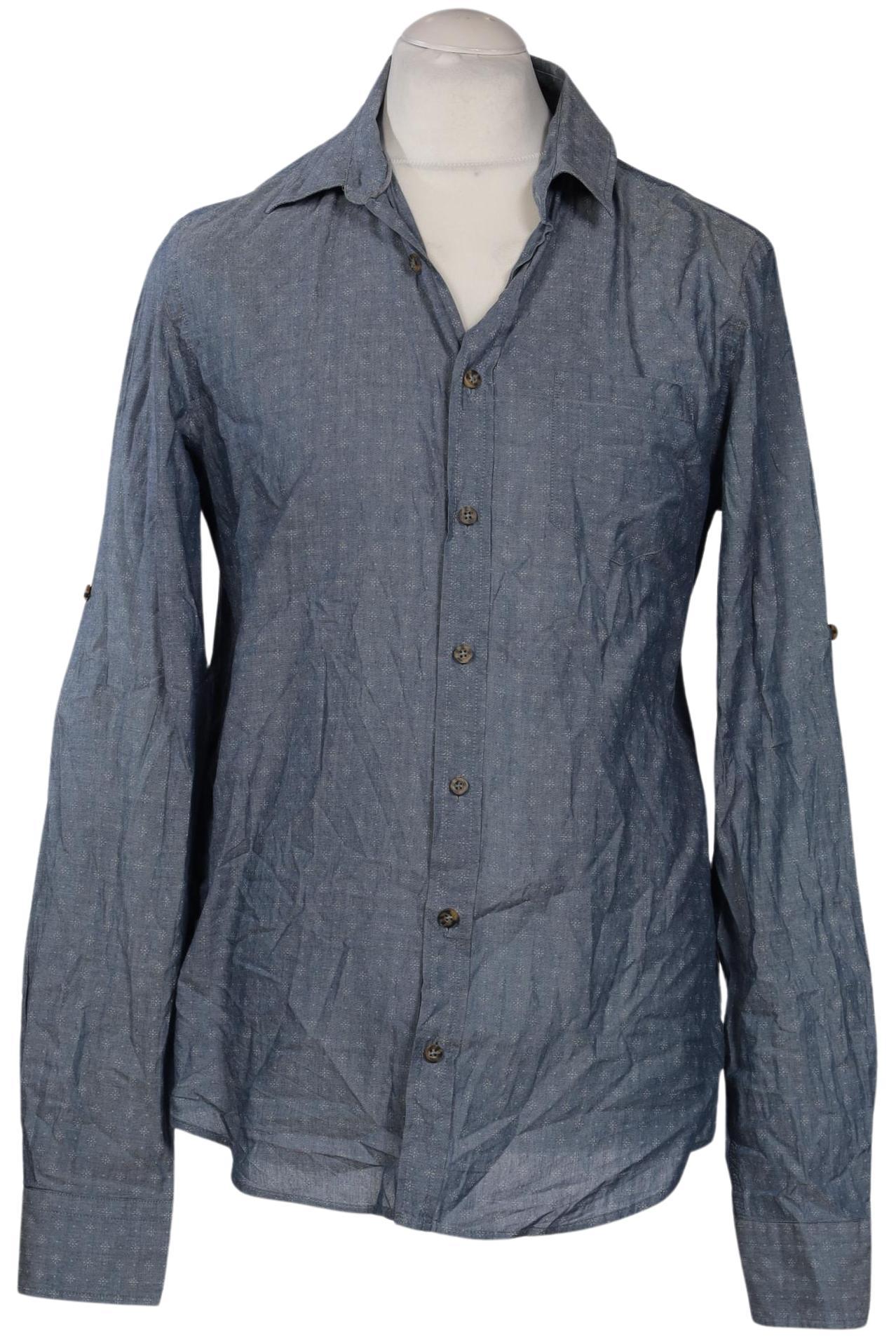 

Pull & Bear Herren Hemd, blau, Gr. 52