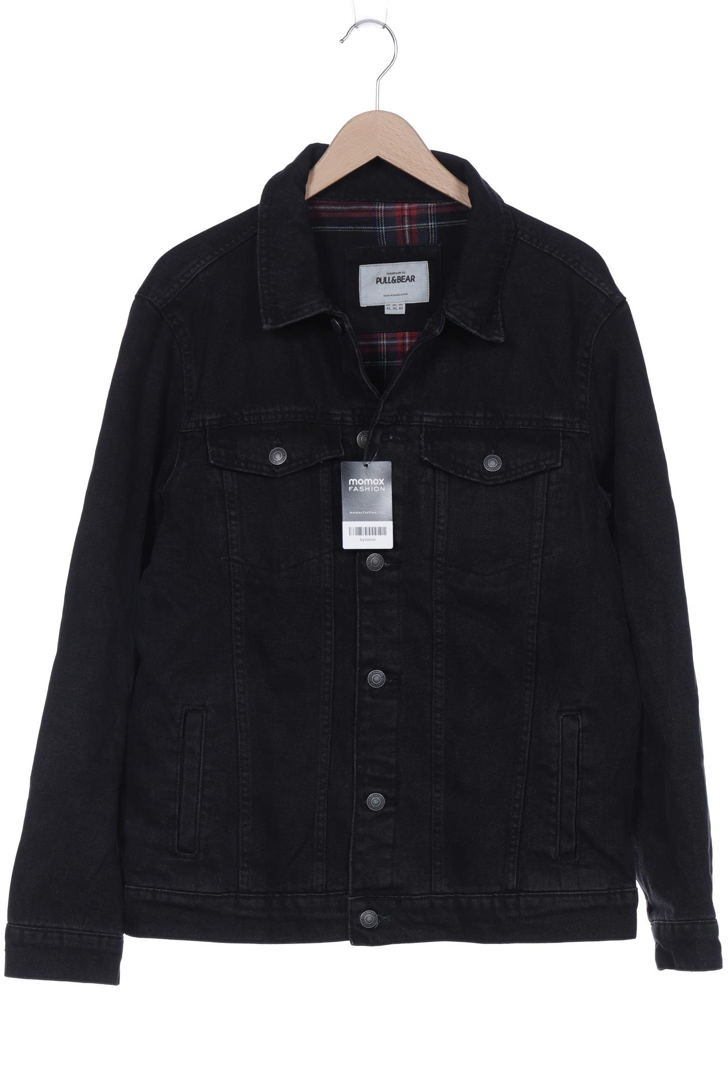 

Pull & Bear Herren Jacke, schwarz, Gr. 54