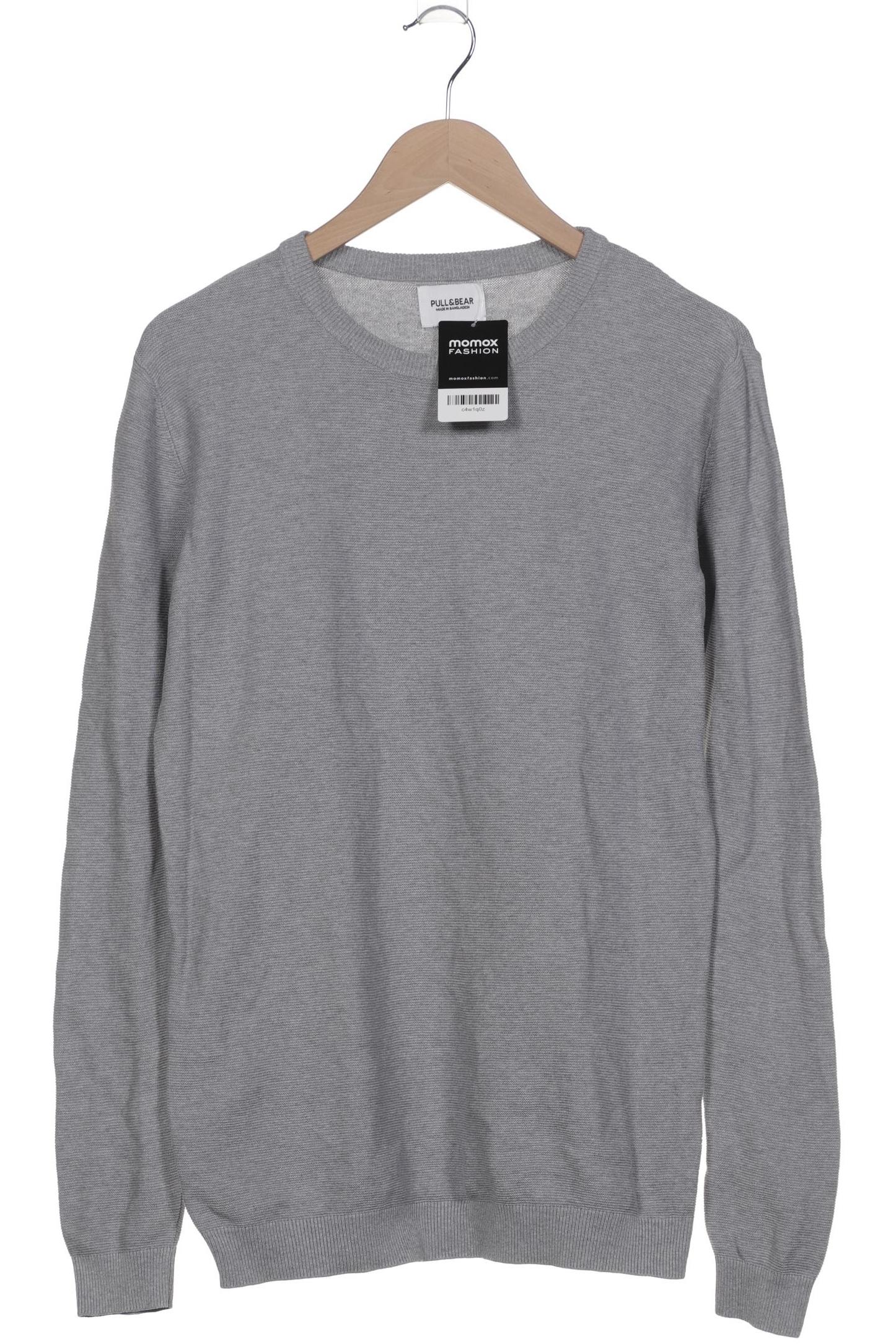 

Pull & Bear Herren Pullover, grau, Gr. 52