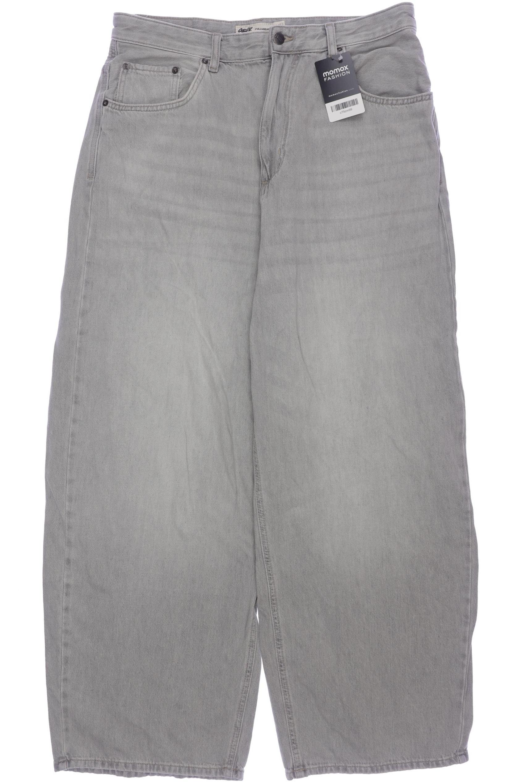 

Pull & Bear Herren Jeans, grau, Gr. 32
