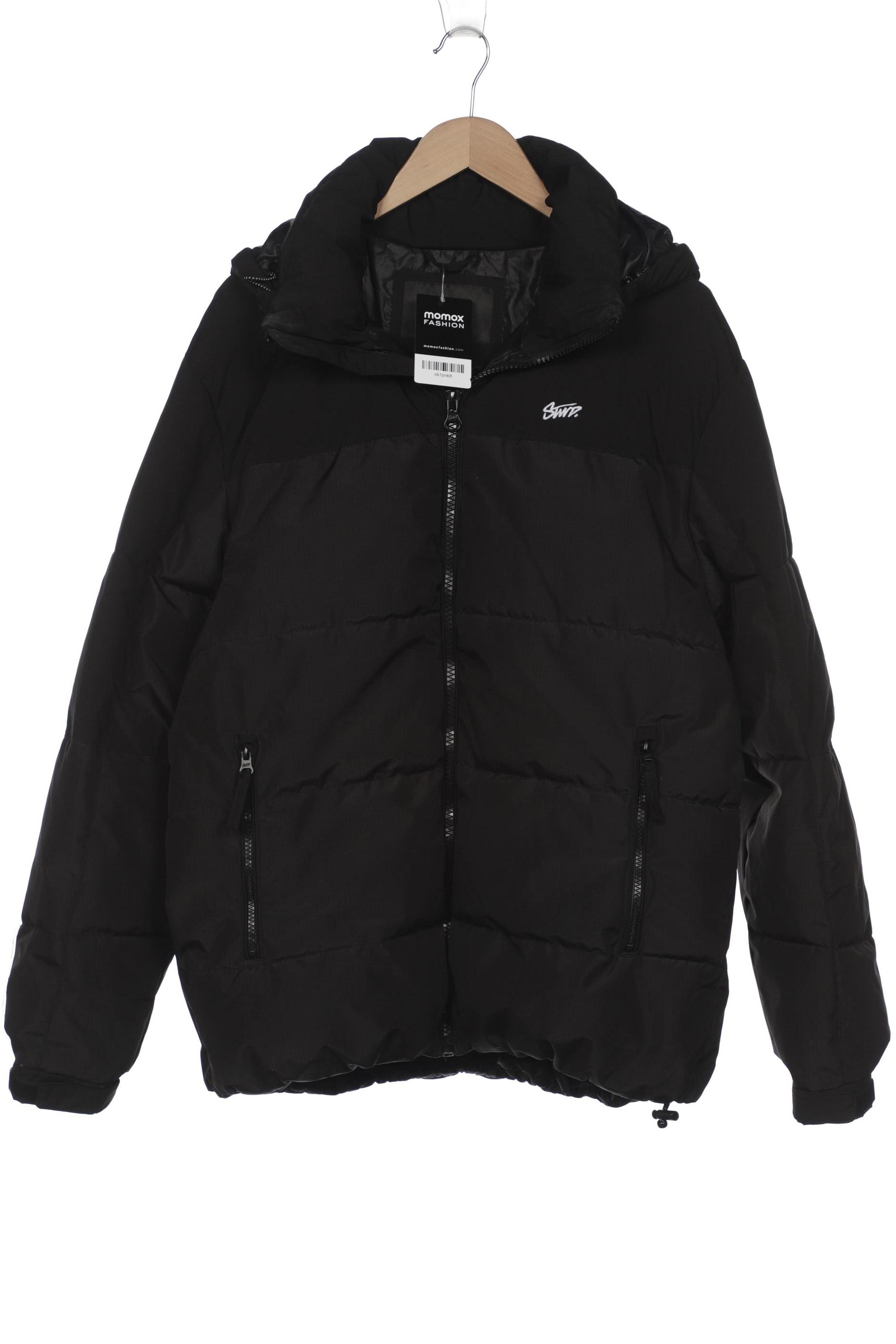 

Pull & Bear Herren Jacke, schwarz, Gr. 48