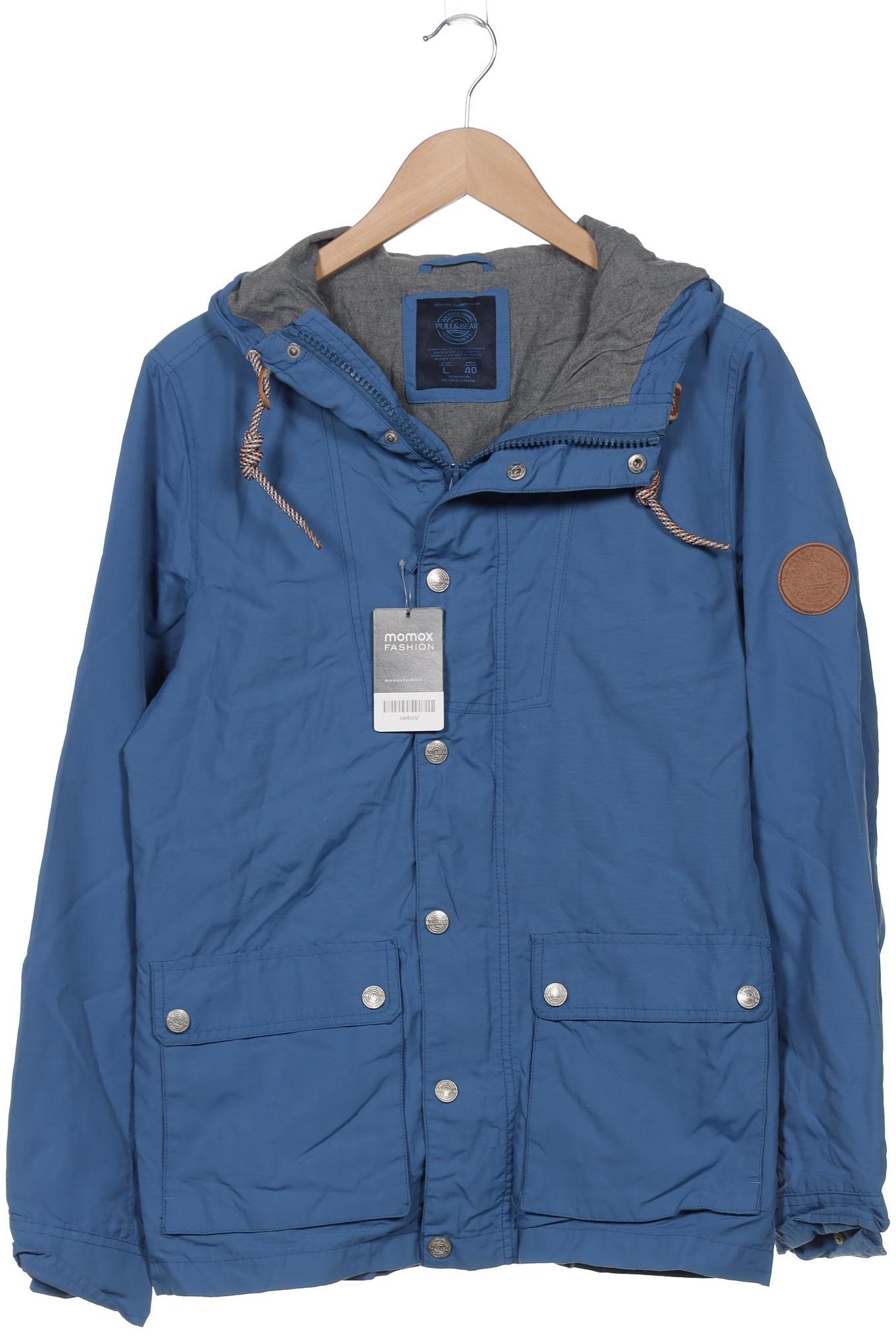 

Pull & Bear Herren Jacke, blau, Gr. 52