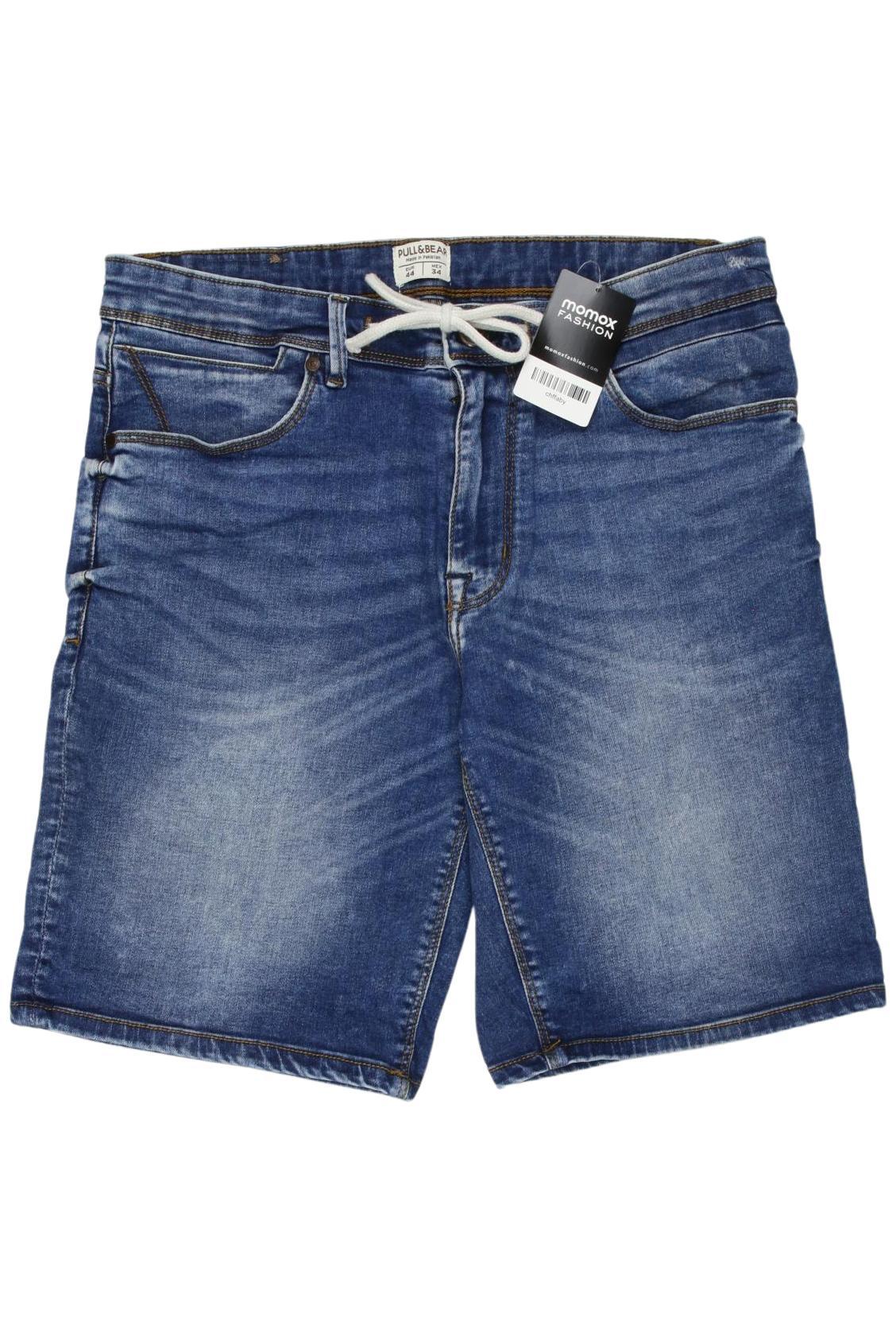 

Pull & Bear Herren Shorts, blau, Gr. 44