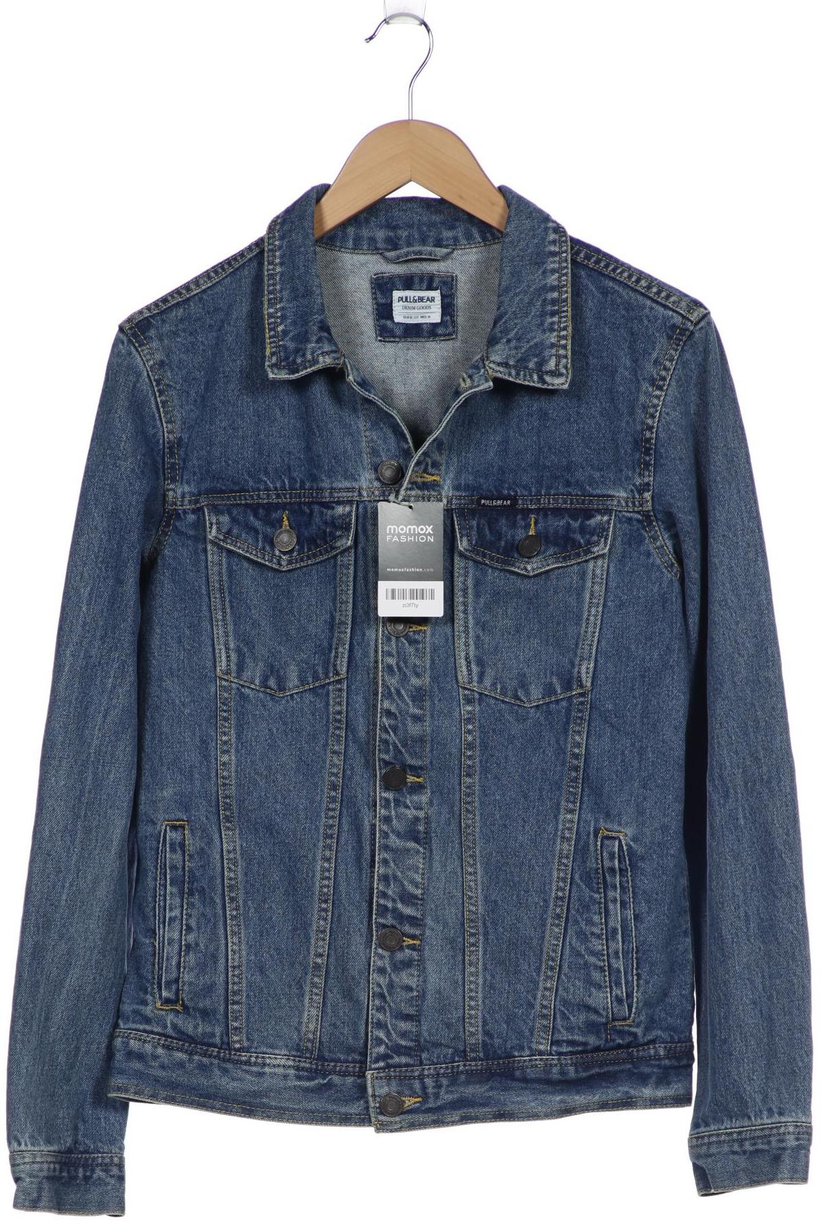 

Pull & Bear Herren Jacke, blau, Gr. 48