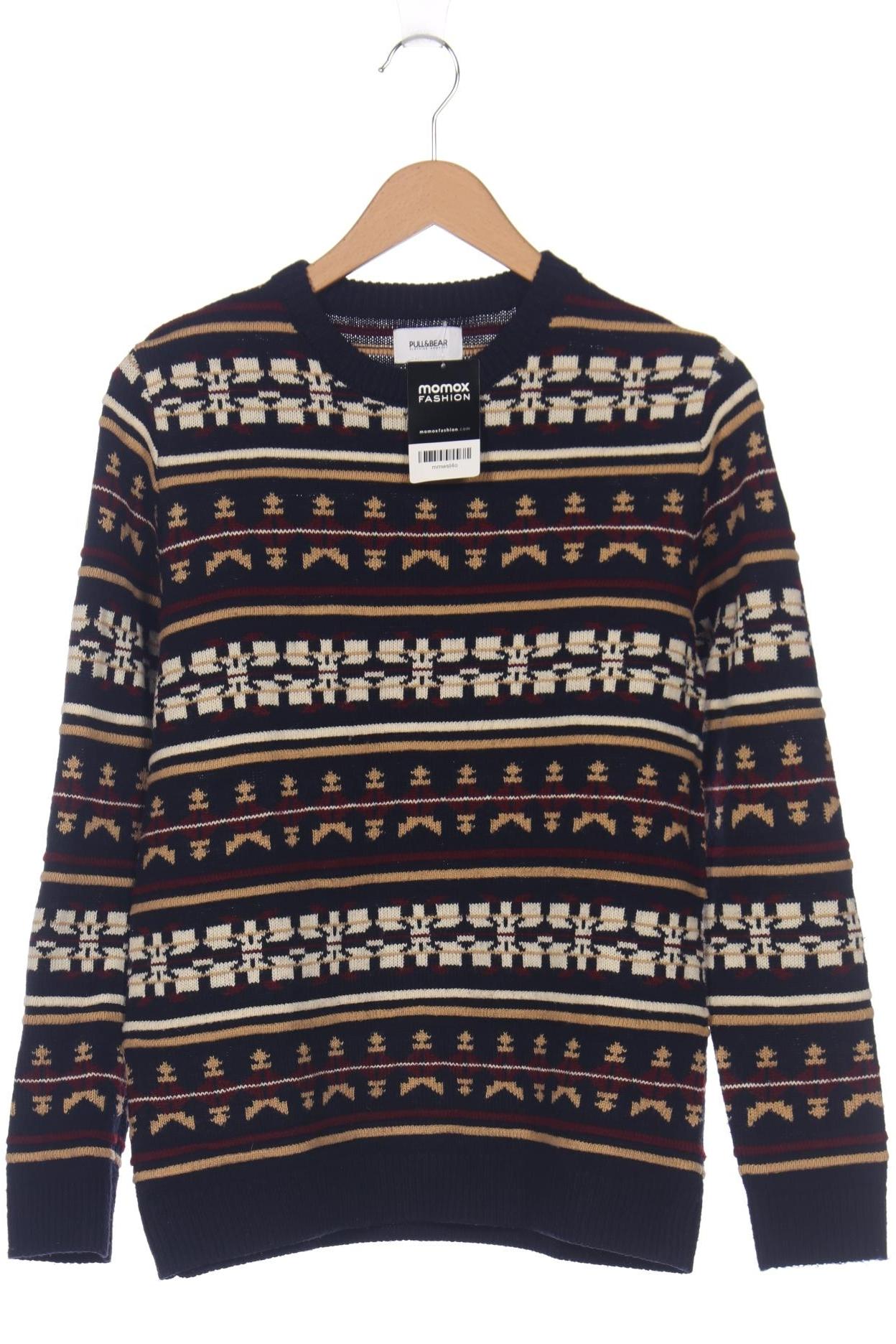 

Pull & Bear Herren Pullover, marineblau, Gr. 48