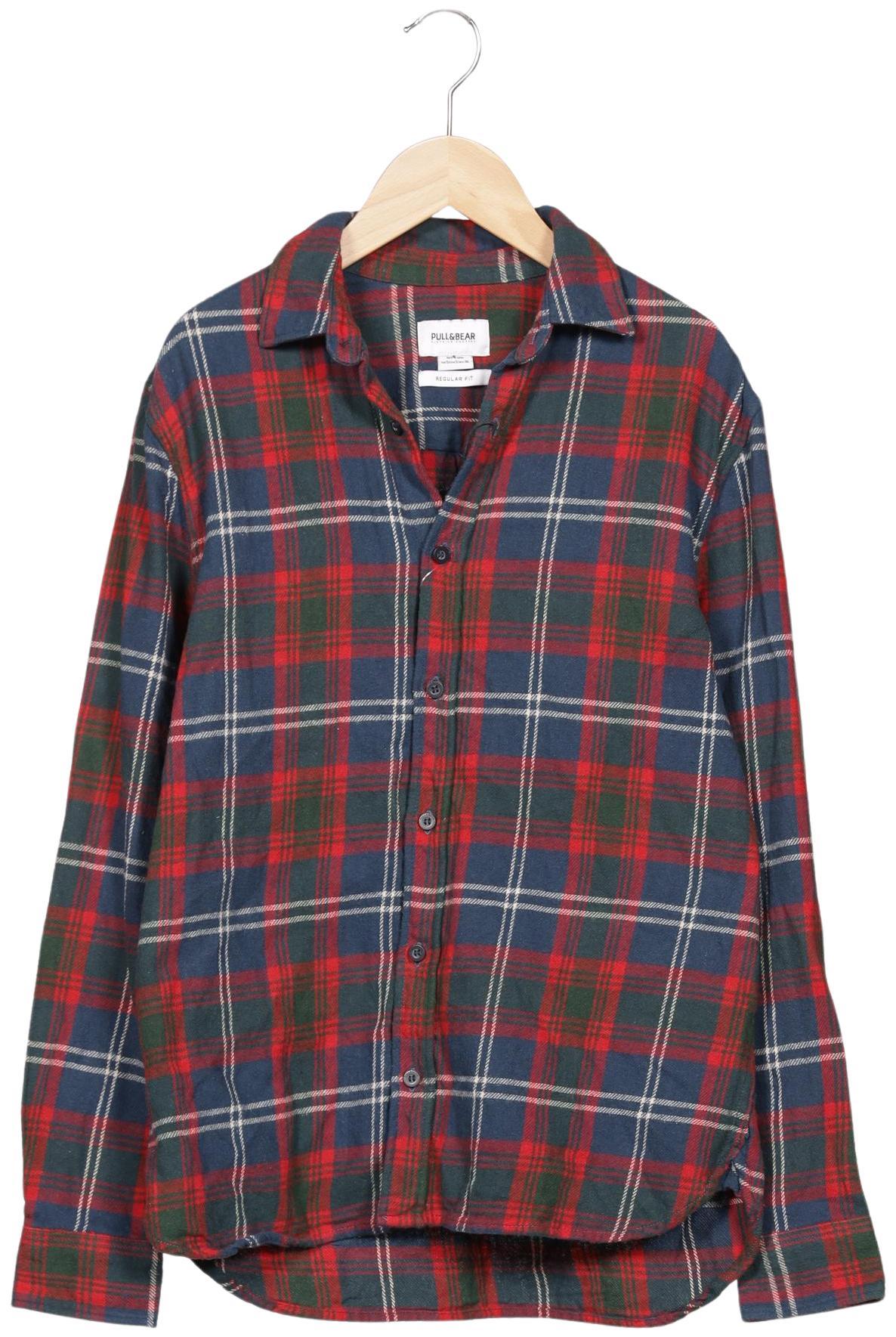 

Pull & Bear Herren Hemd, mehrfarbig, Gr. 46