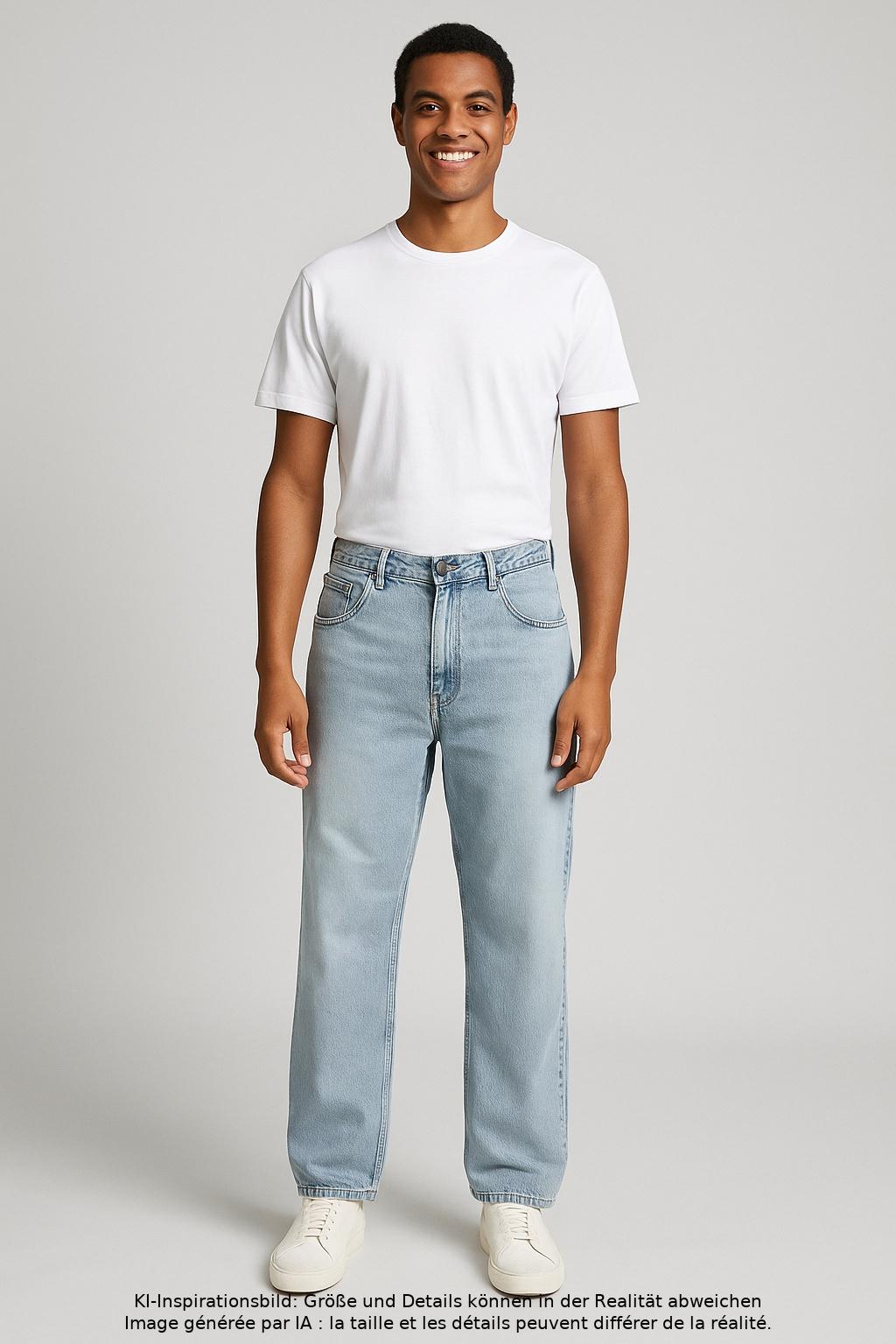 

Pull & Bear Herren Jeans, hellblau, Gr. 32