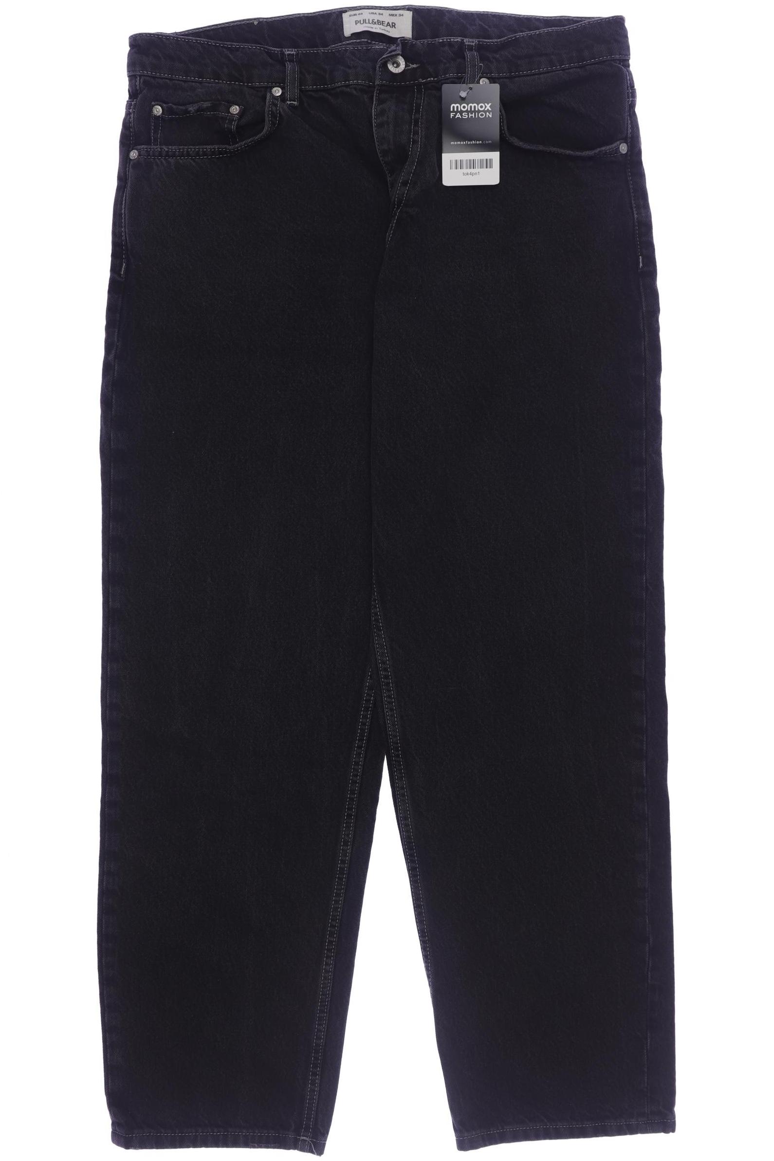 

Pull & Bear Herren Jeans, schwarz, Gr. 34