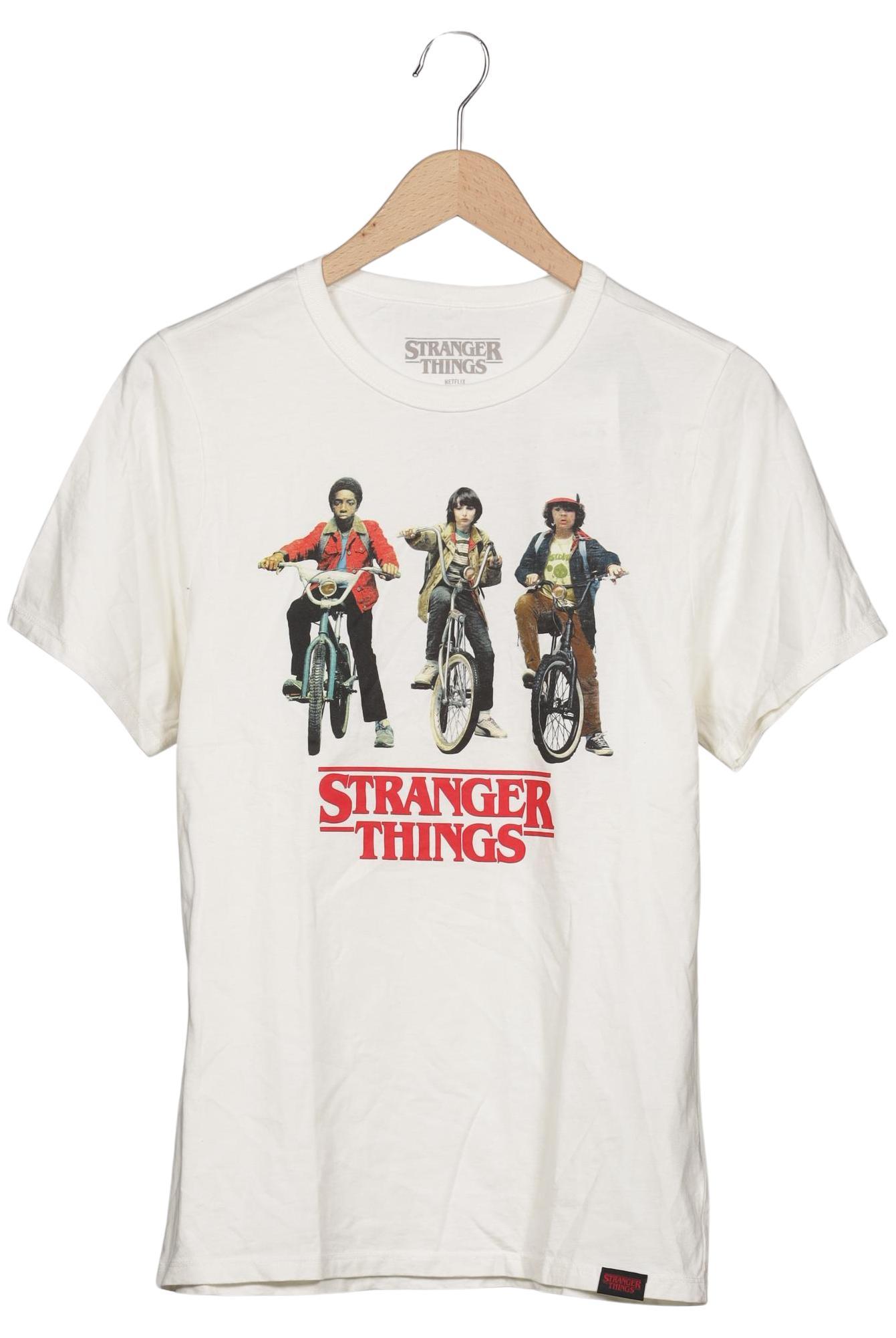 

Pull & Bear Herren T-Shirt, cremeweiß, Gr. 44