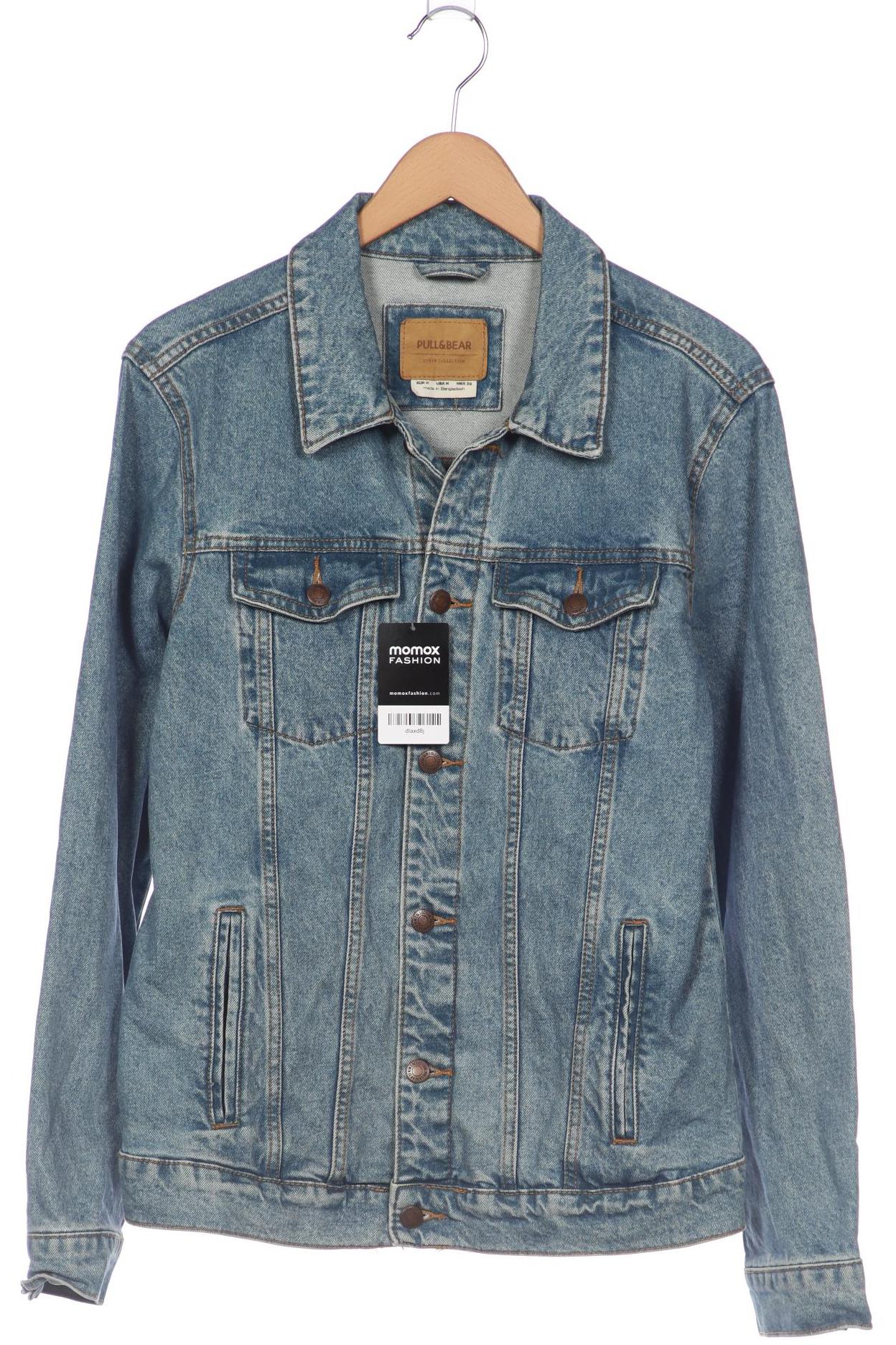 

Pull & Bear Herren Jacke, blau, Gr. 48