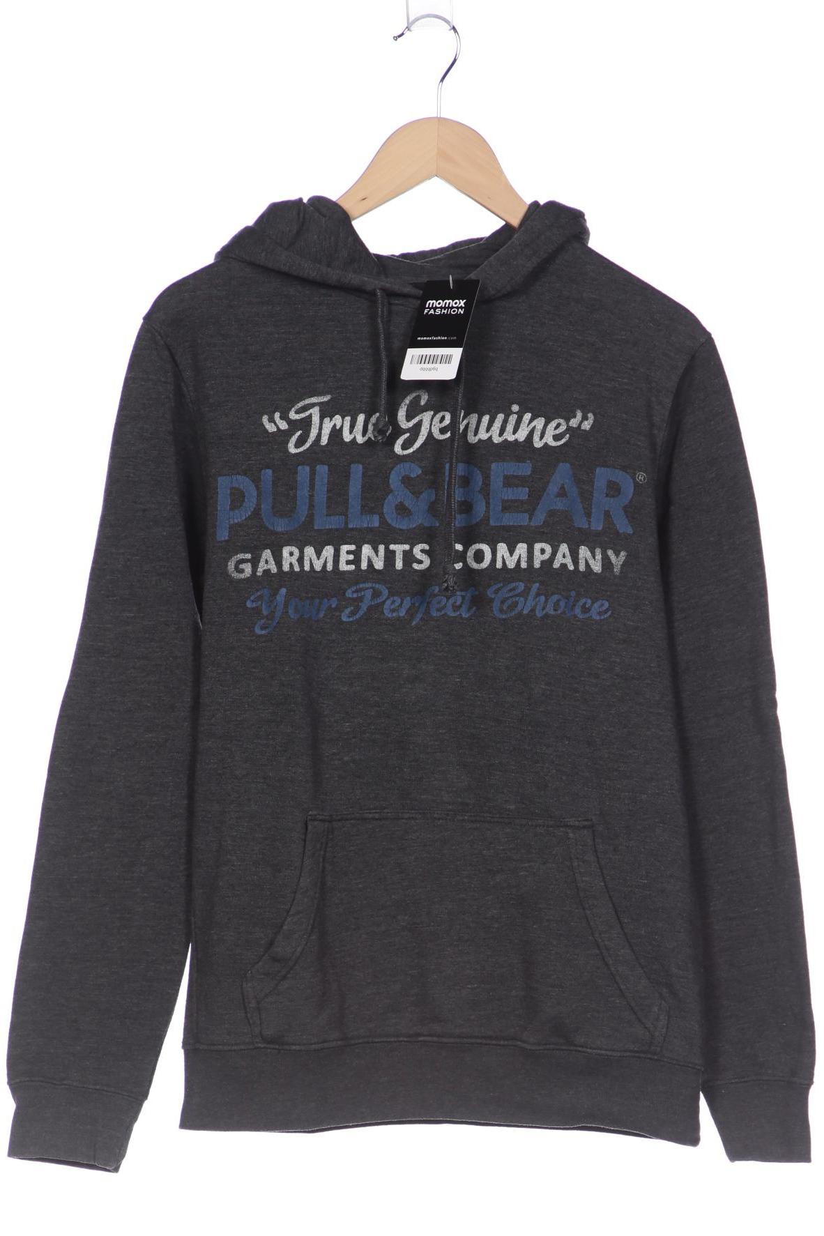 

Pull & Bear Herren Kapuzenpullover, grau