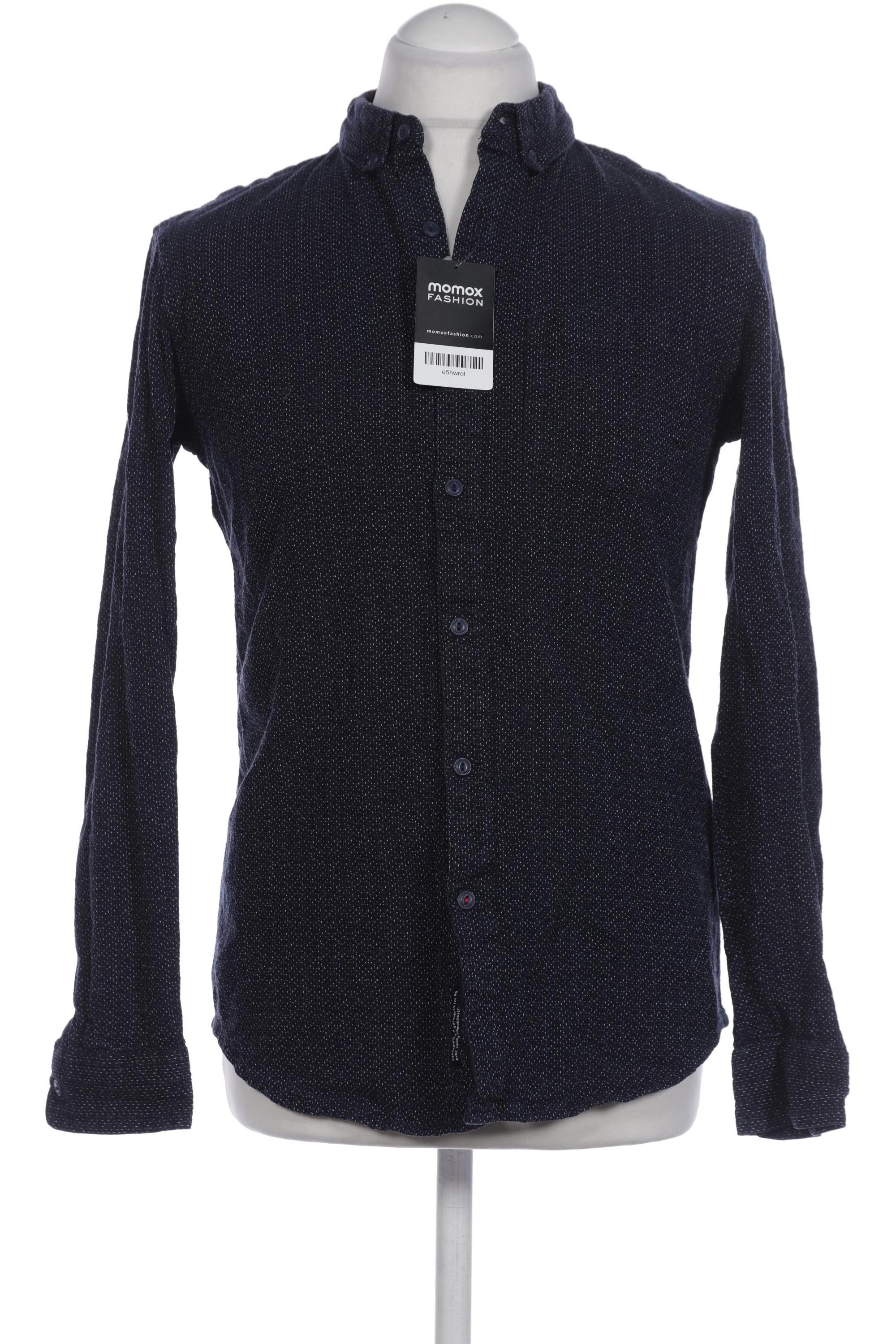 

Pull & Bear Herren Hemd, marineblau, Gr. 52