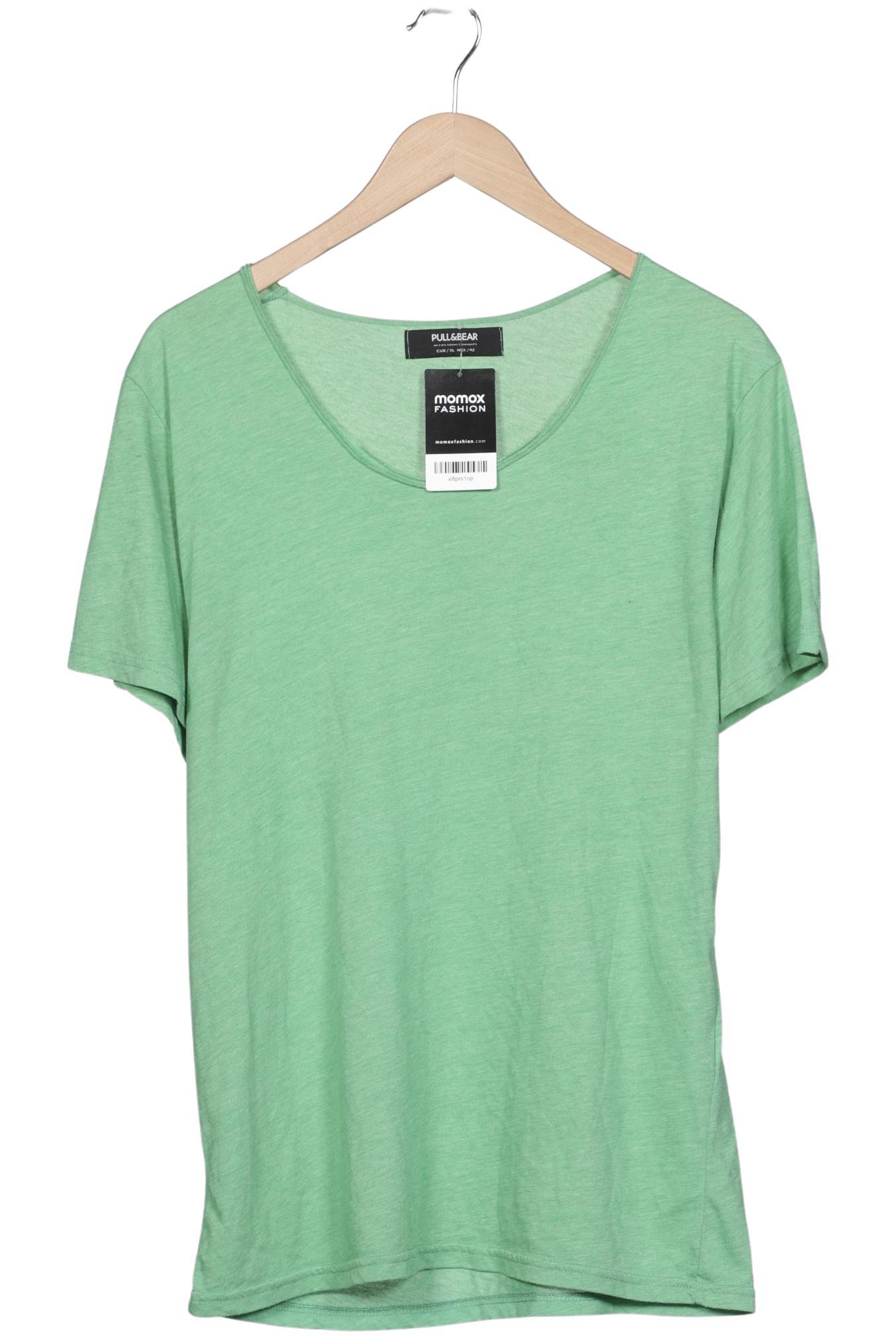 Thumbnail - Pull &amp; Bear Herren T-Shirt, hellgrün, Gr. 54